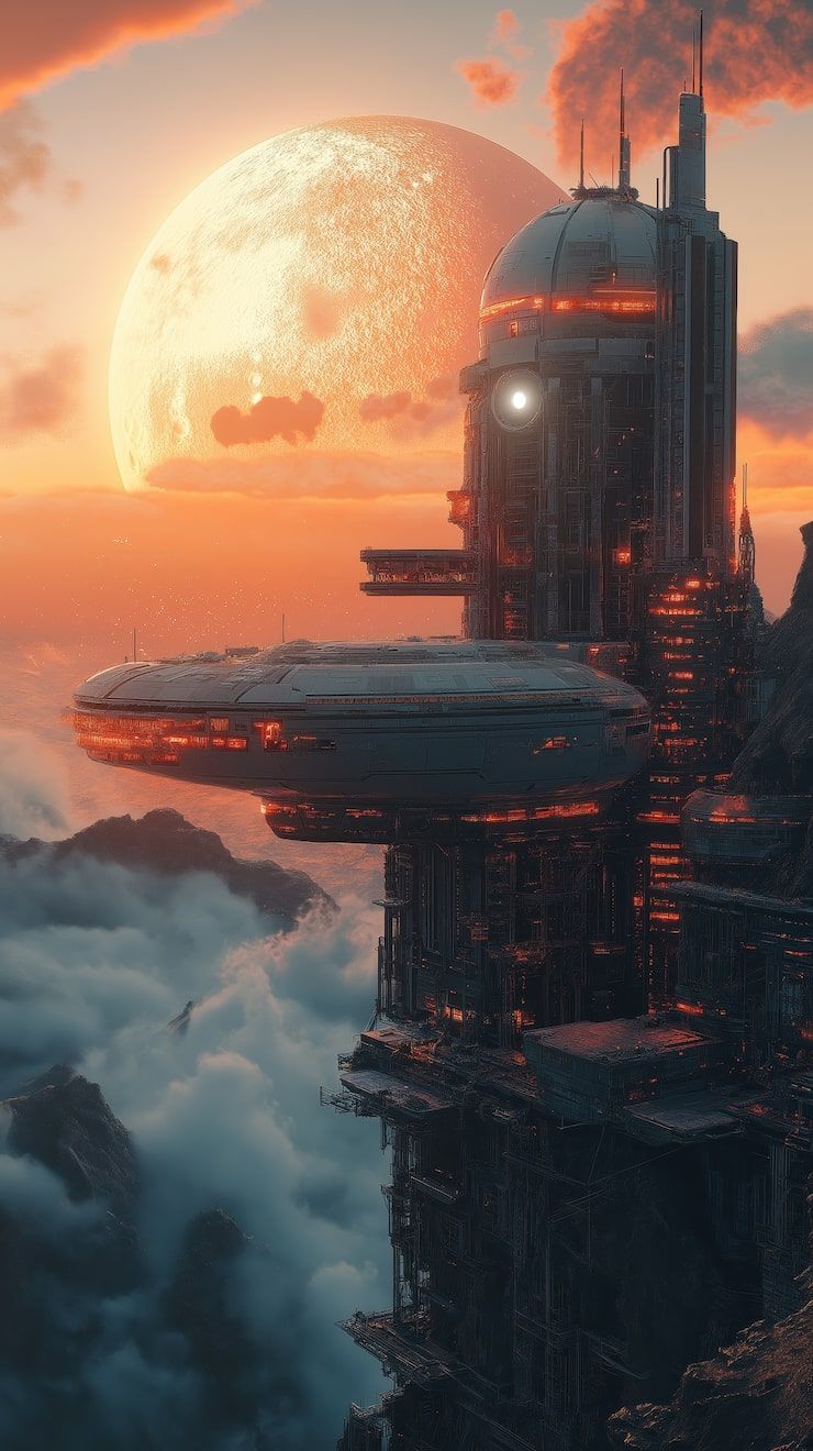 740x1320 Mars city Image