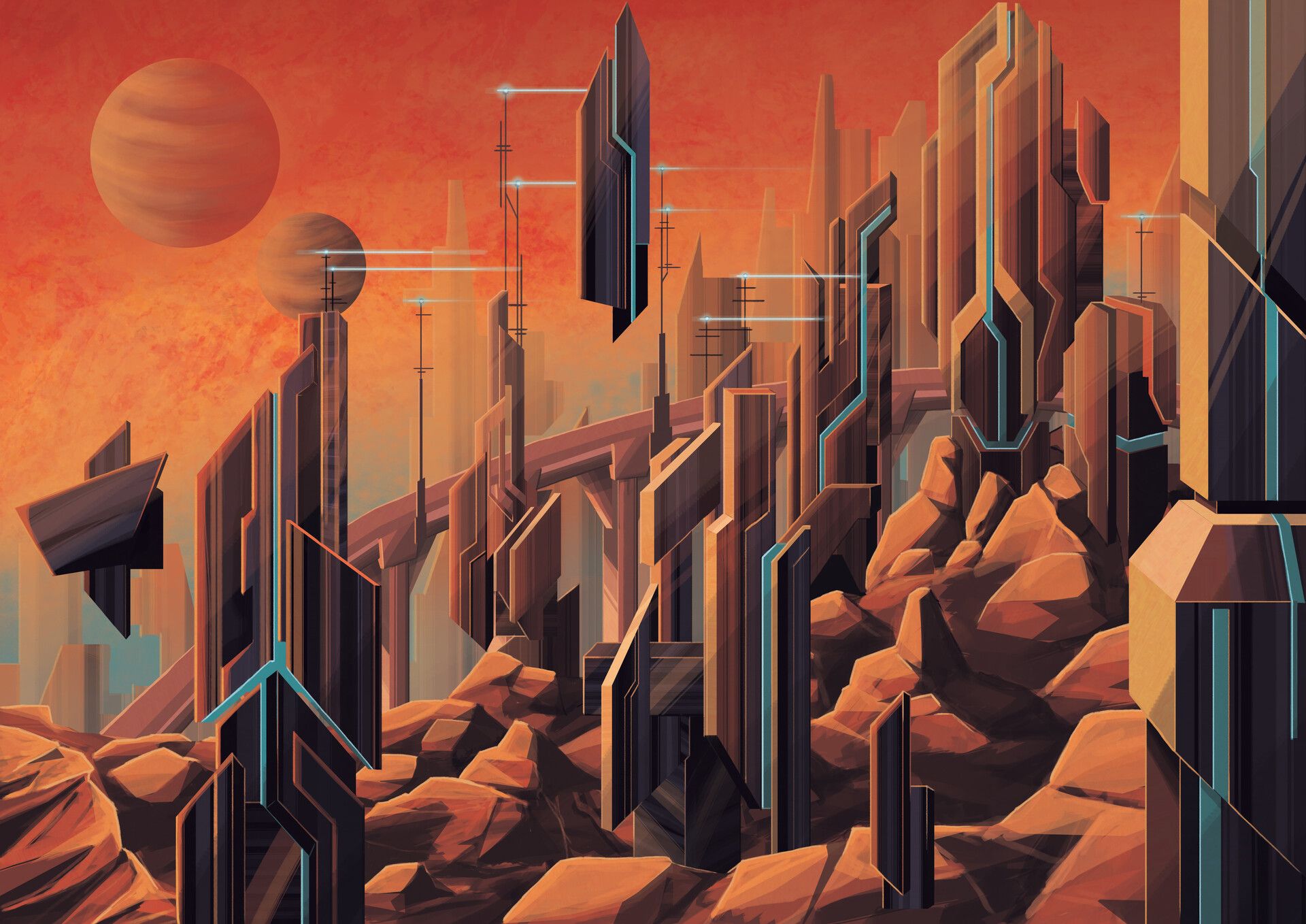 1920x1358 Cybercity Mars