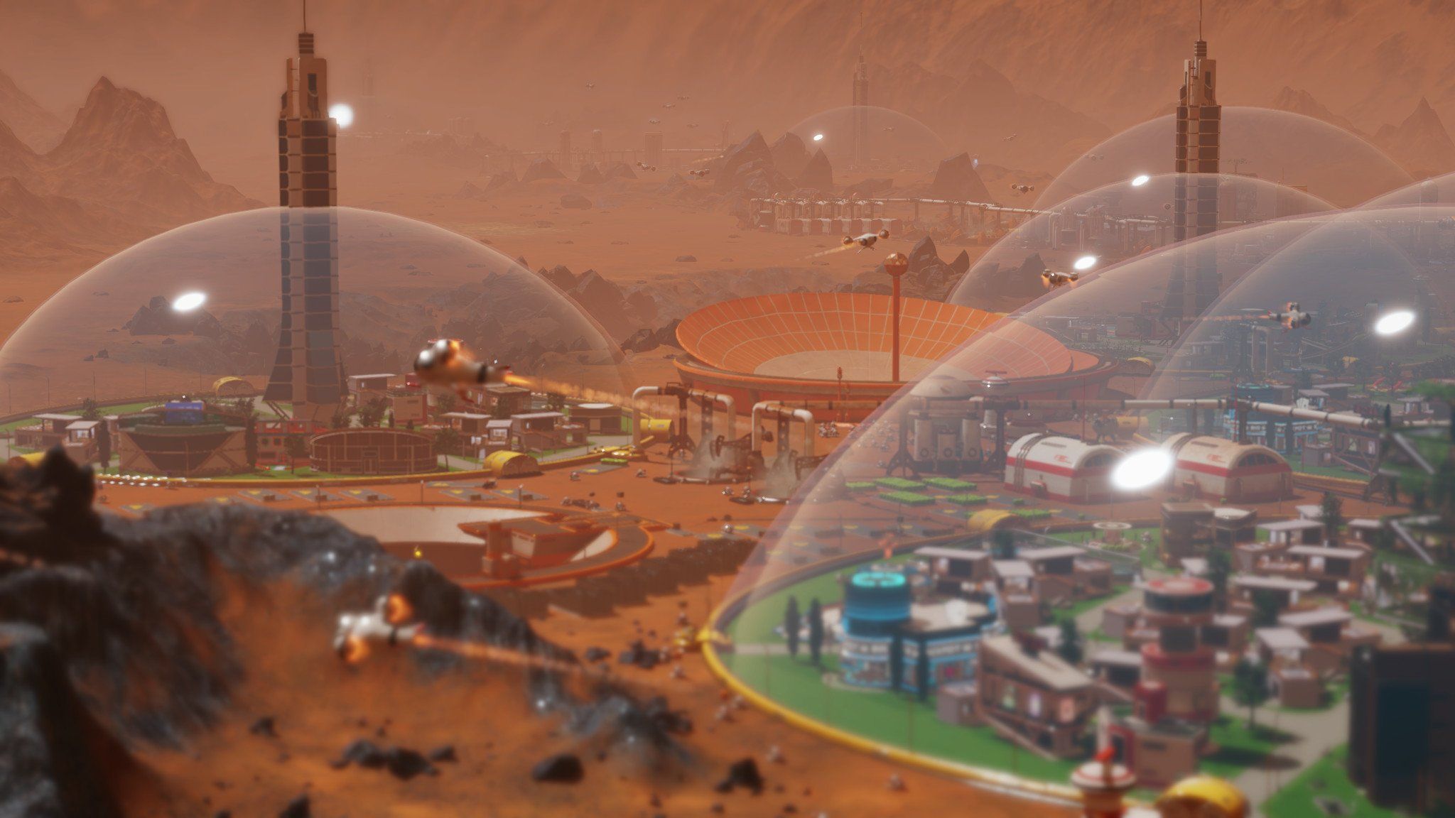 2048x1152 Surviving Mars Preview: Sci Fi Meets Sim City In This Upcoming Strategy Game For PC And Xbox