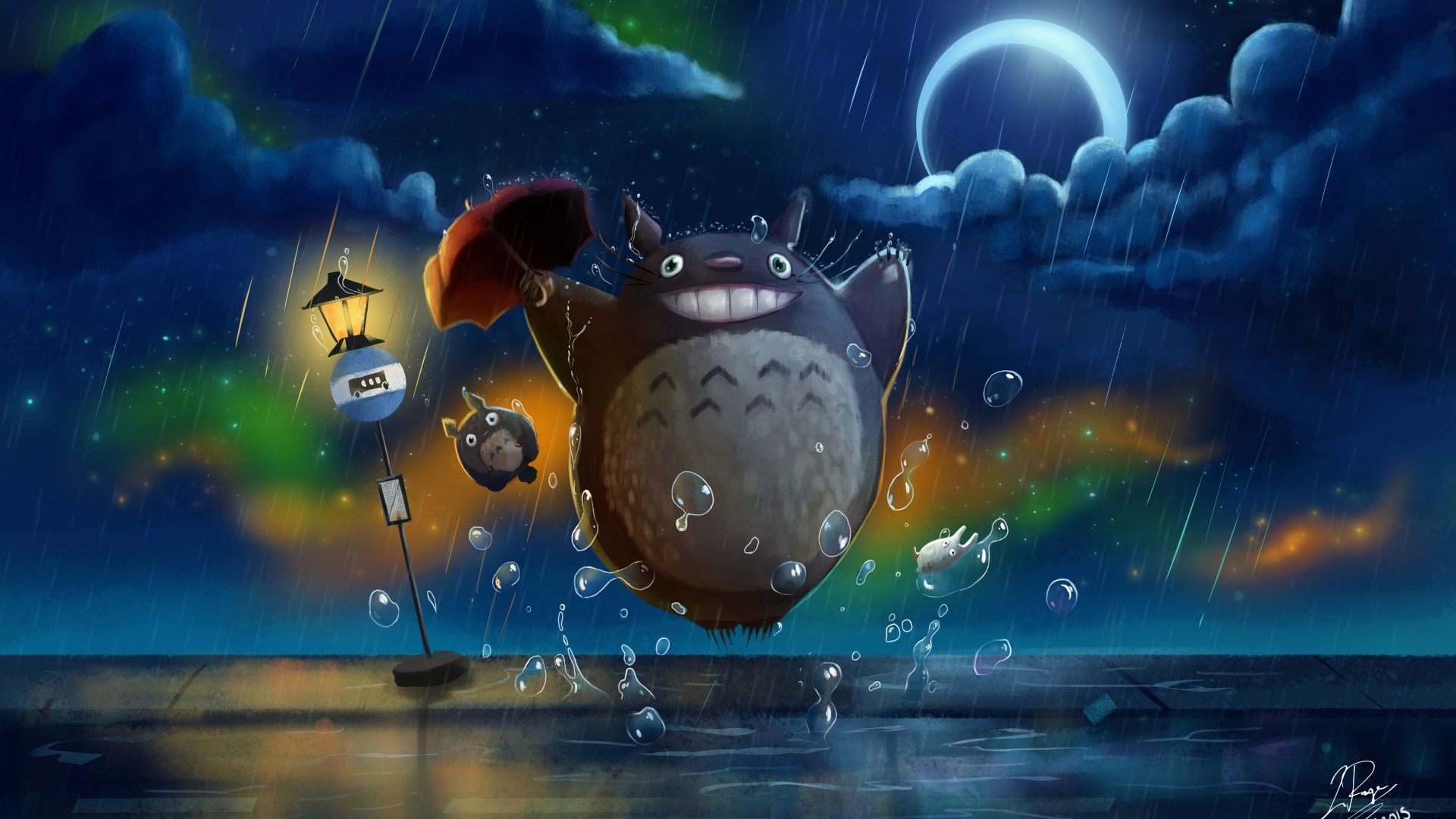 1920x1080 My Neighbor Totoro Wallpaper 4K, Tonari no Totoro