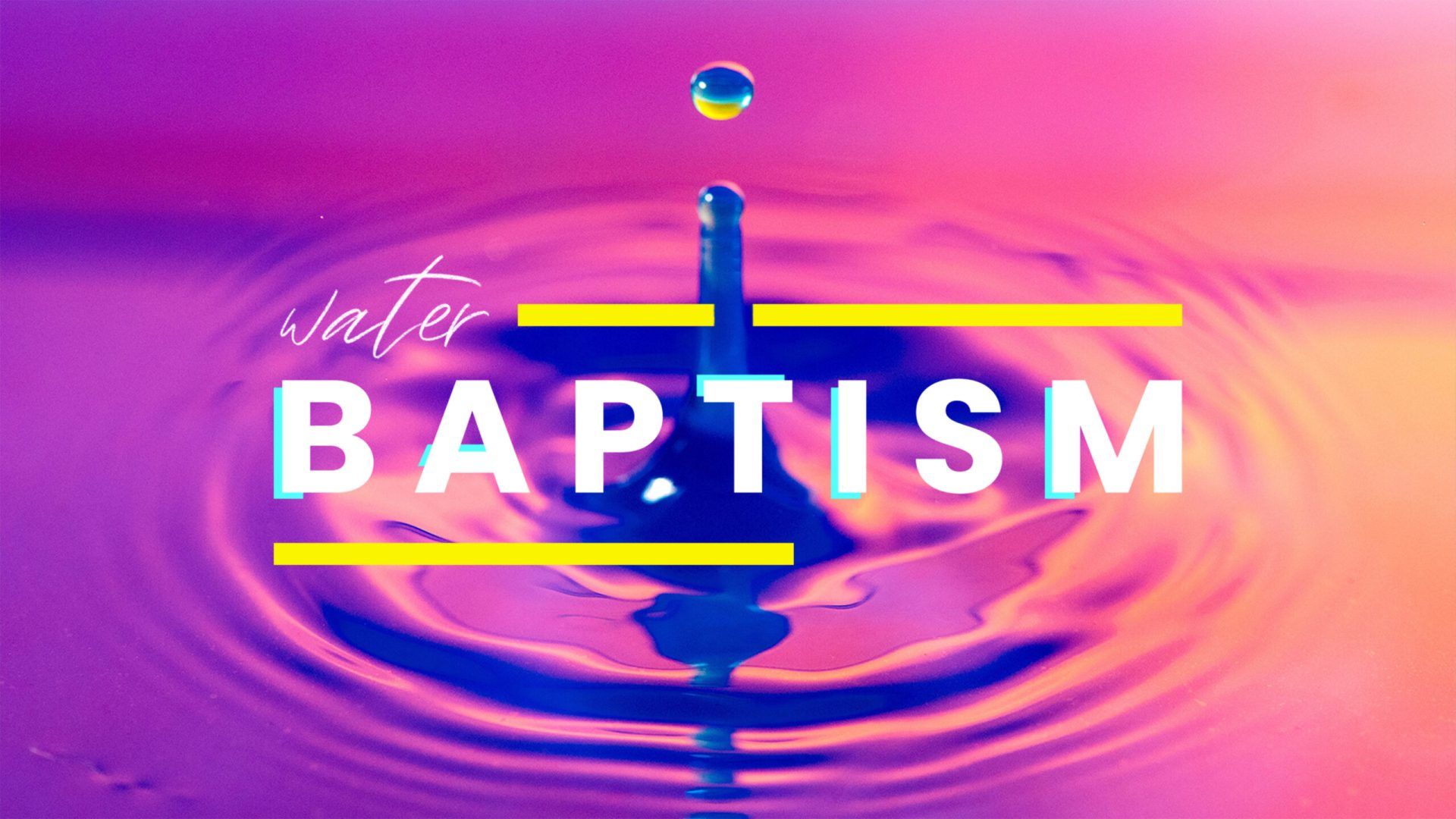1920x1080 Water Baptism. Events. Remix Church Media