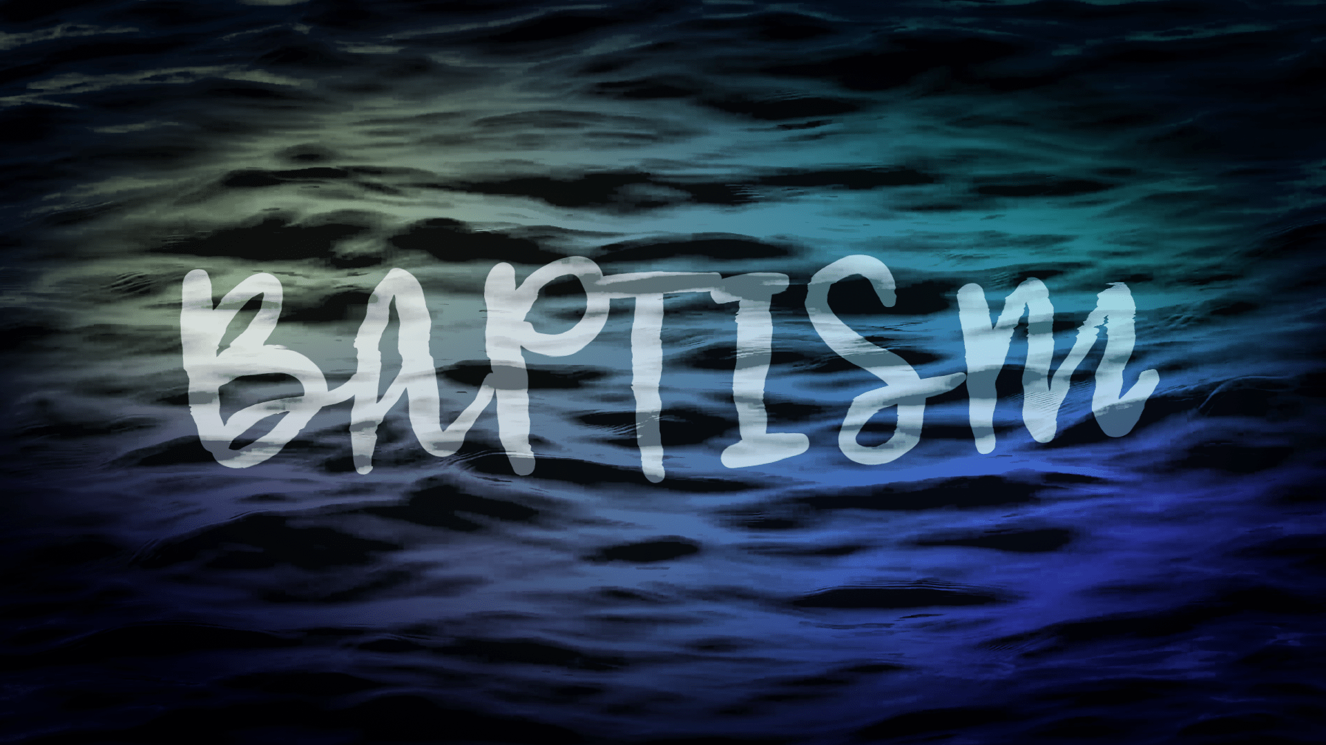 1920x1080 Baptism Waves Graphics Church Media