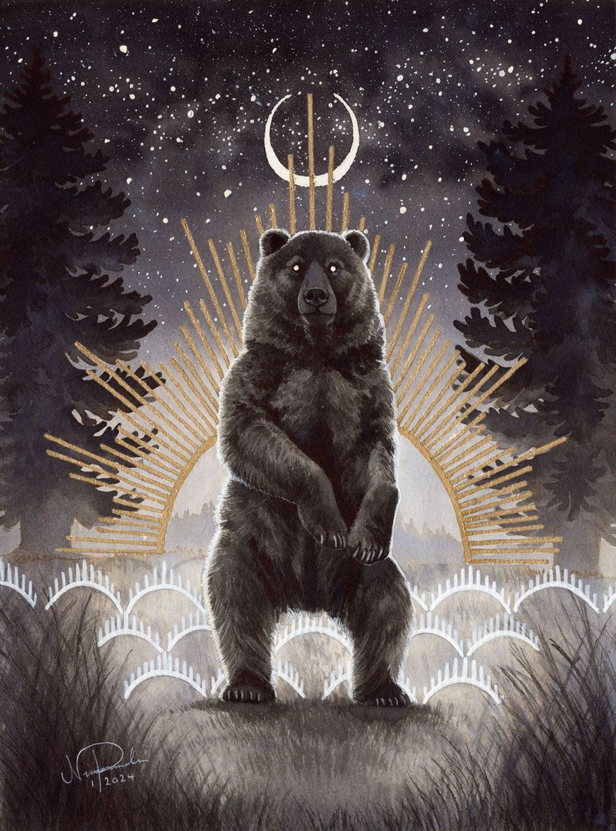 890x1200 bear painting Archives Day Original