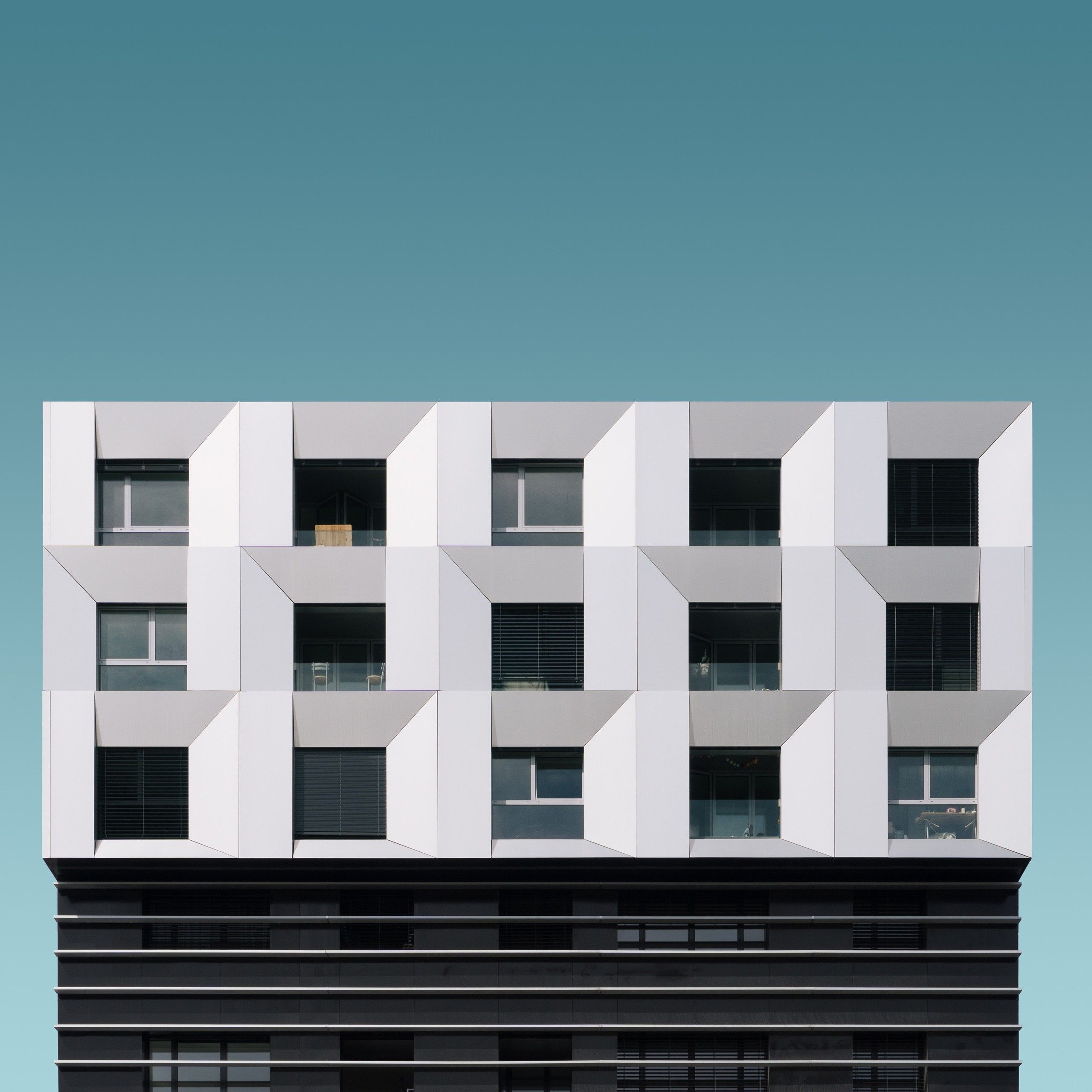 2560x2560 Modern Architecture 5K Wallpaper