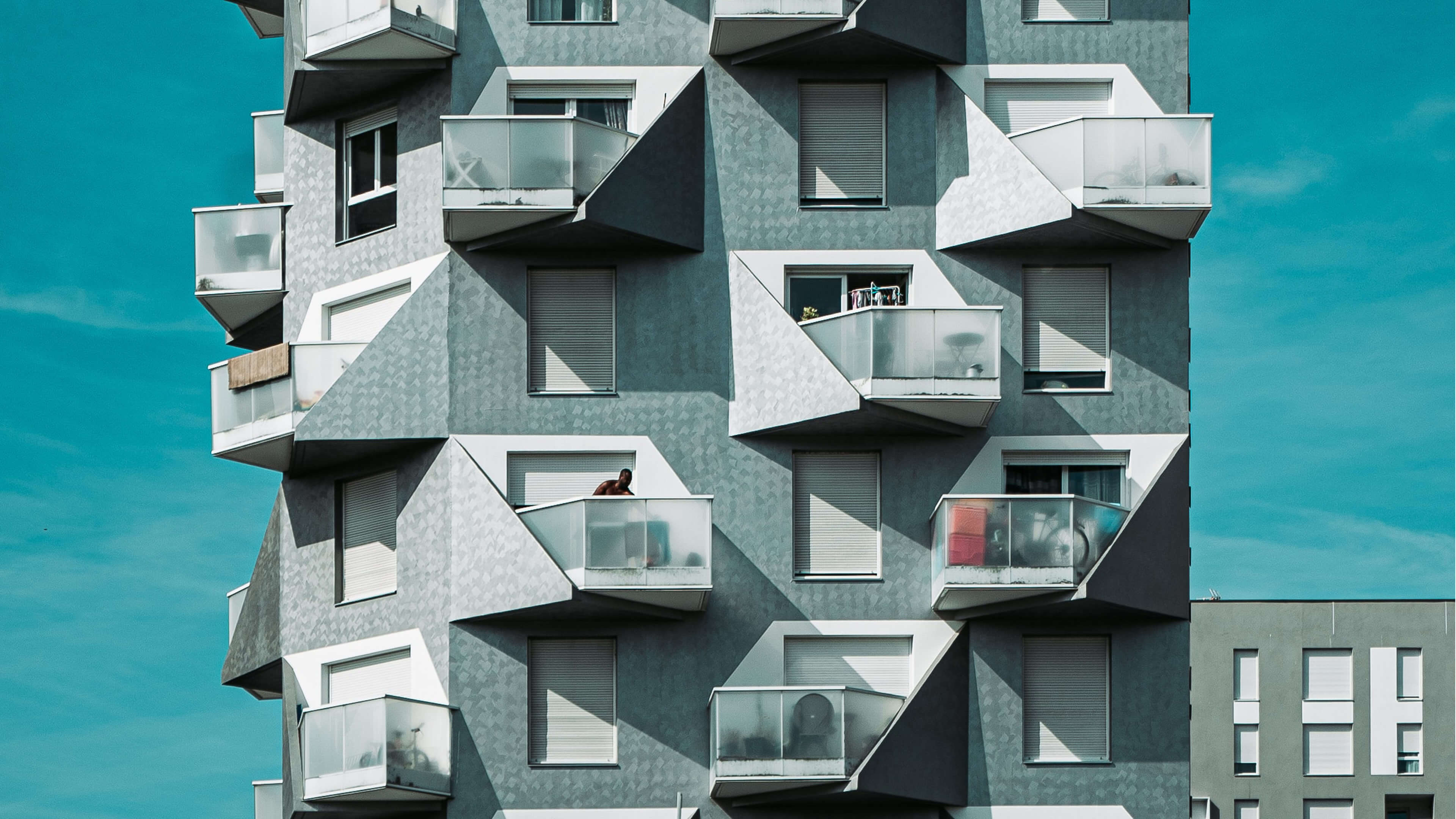 3840x2160 Modern Architecture in Saint Ouen Paris, France [3840 x 2160]