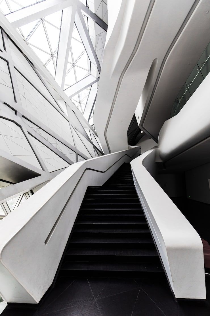740x1110 Modern architecture wallpaper Image