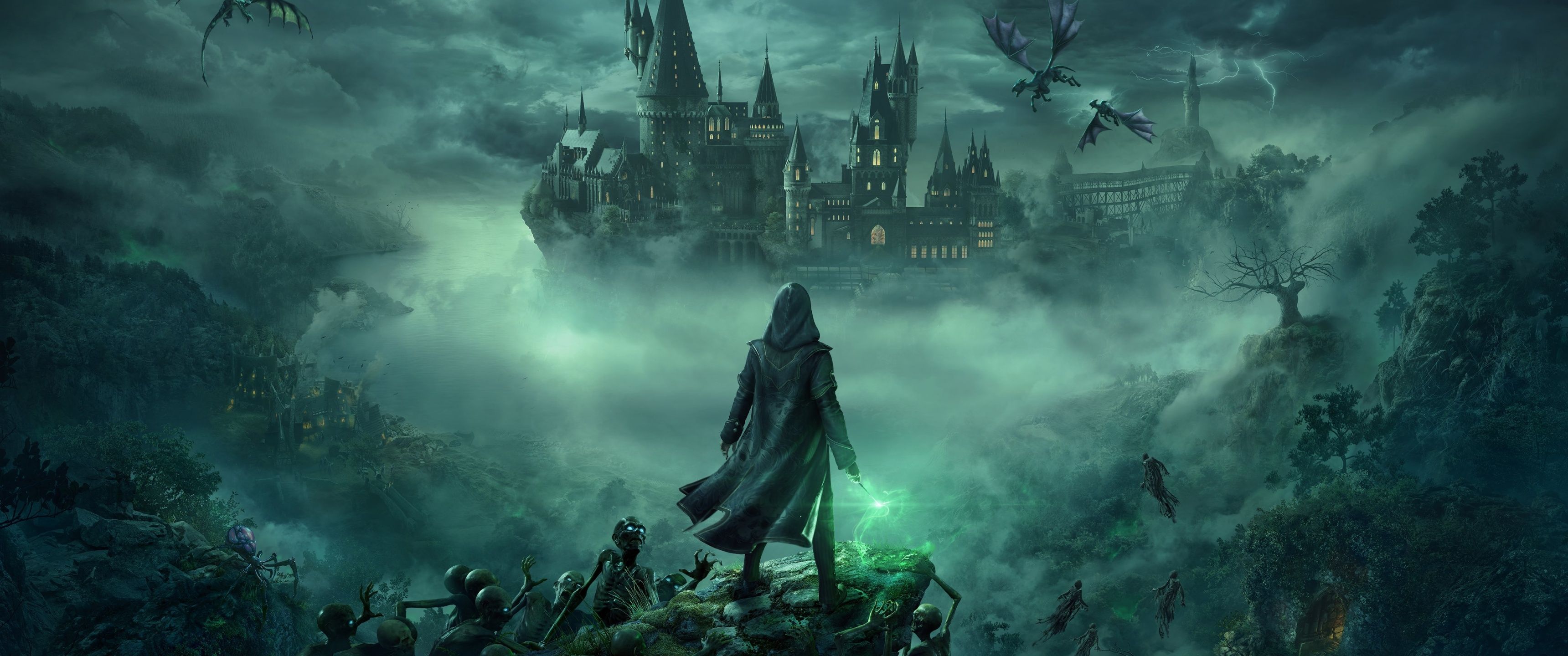 3440x1440 Hogwarts Legacy Wallpaper 4K, Deluxe Edition, PC Games