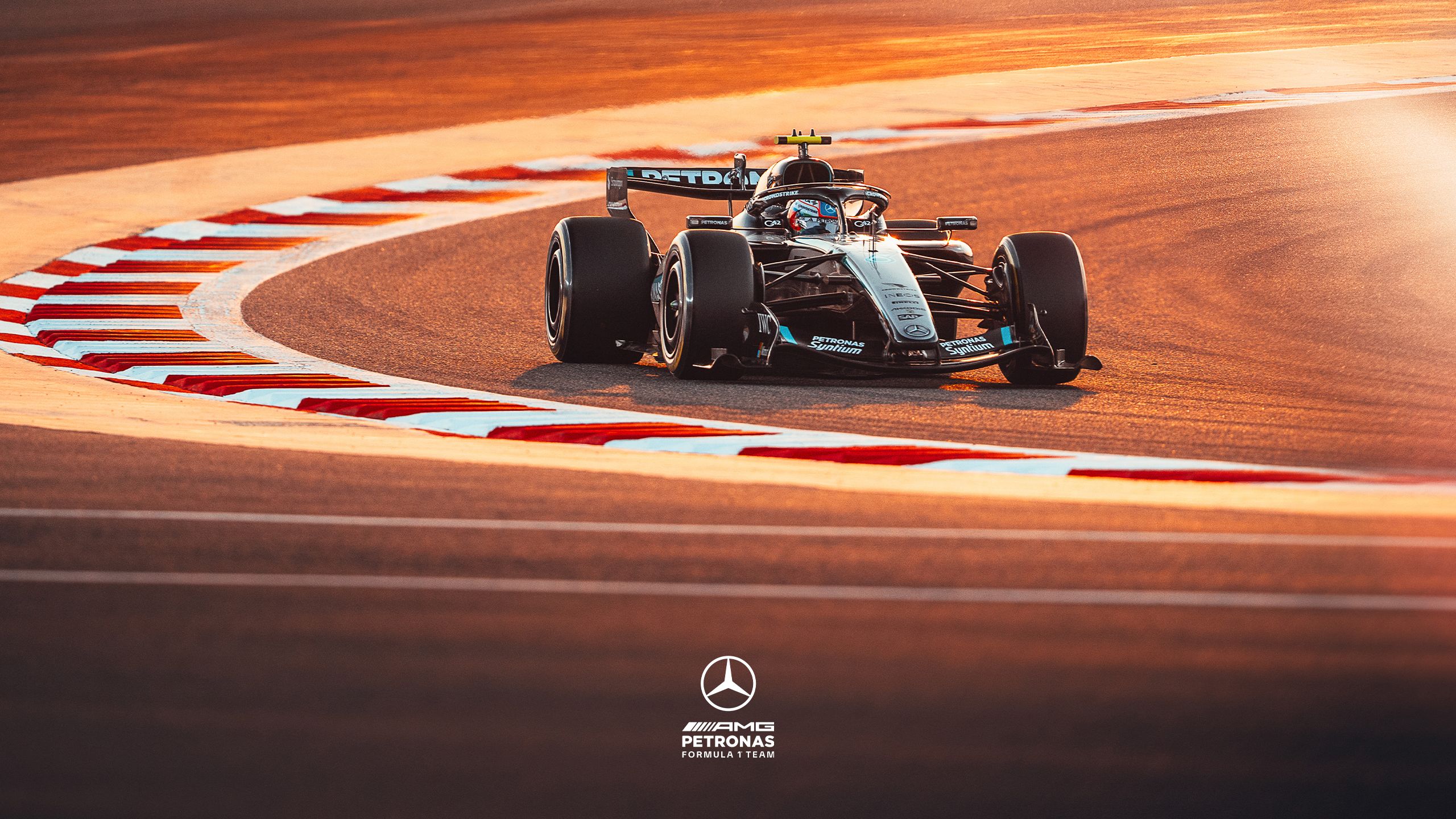 2560x1440 Mercedes AMG F1 2K Wallpaper