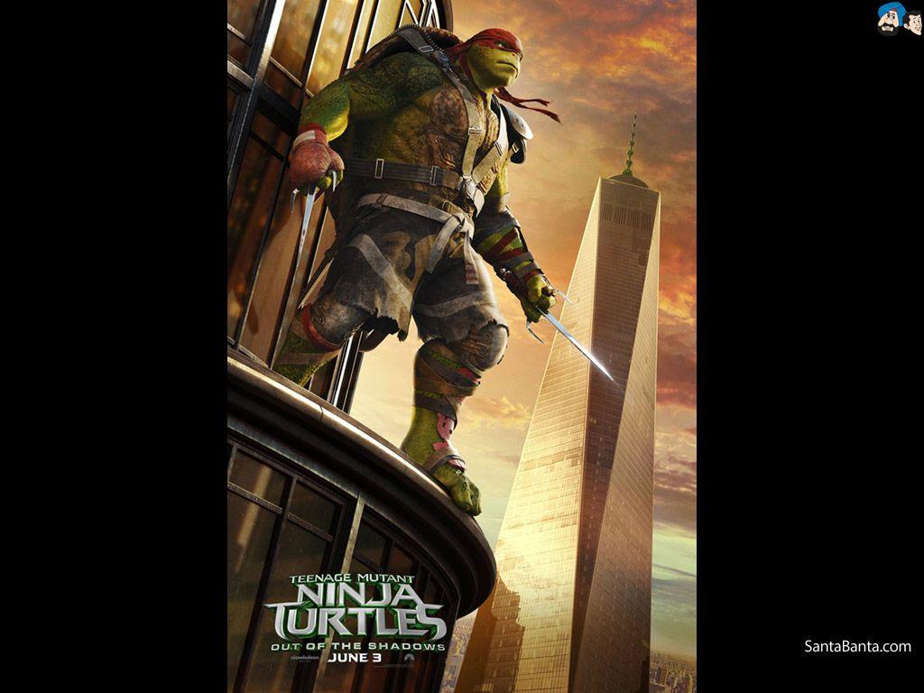 1024x768 Teenage Mutant Ninja Turtles 2 Movie Wallpaper