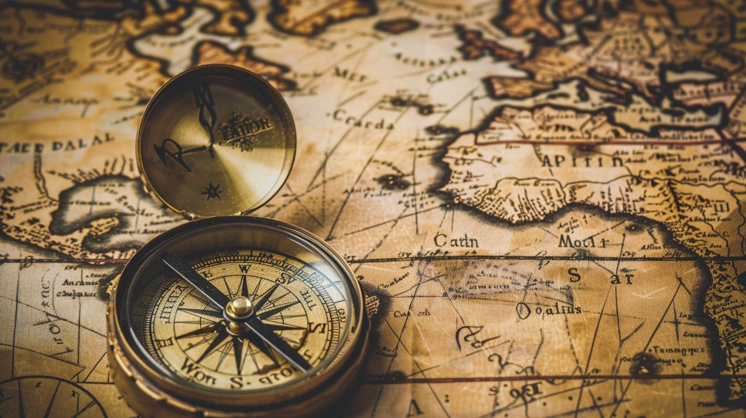 1456x816 Free Vintage World Map Image, Map, Vintage