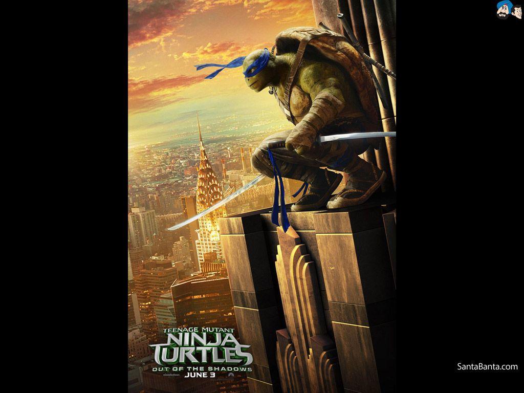 1024x768 Teenage Mutant Ninja Turtles 2 Movie Wallpaper