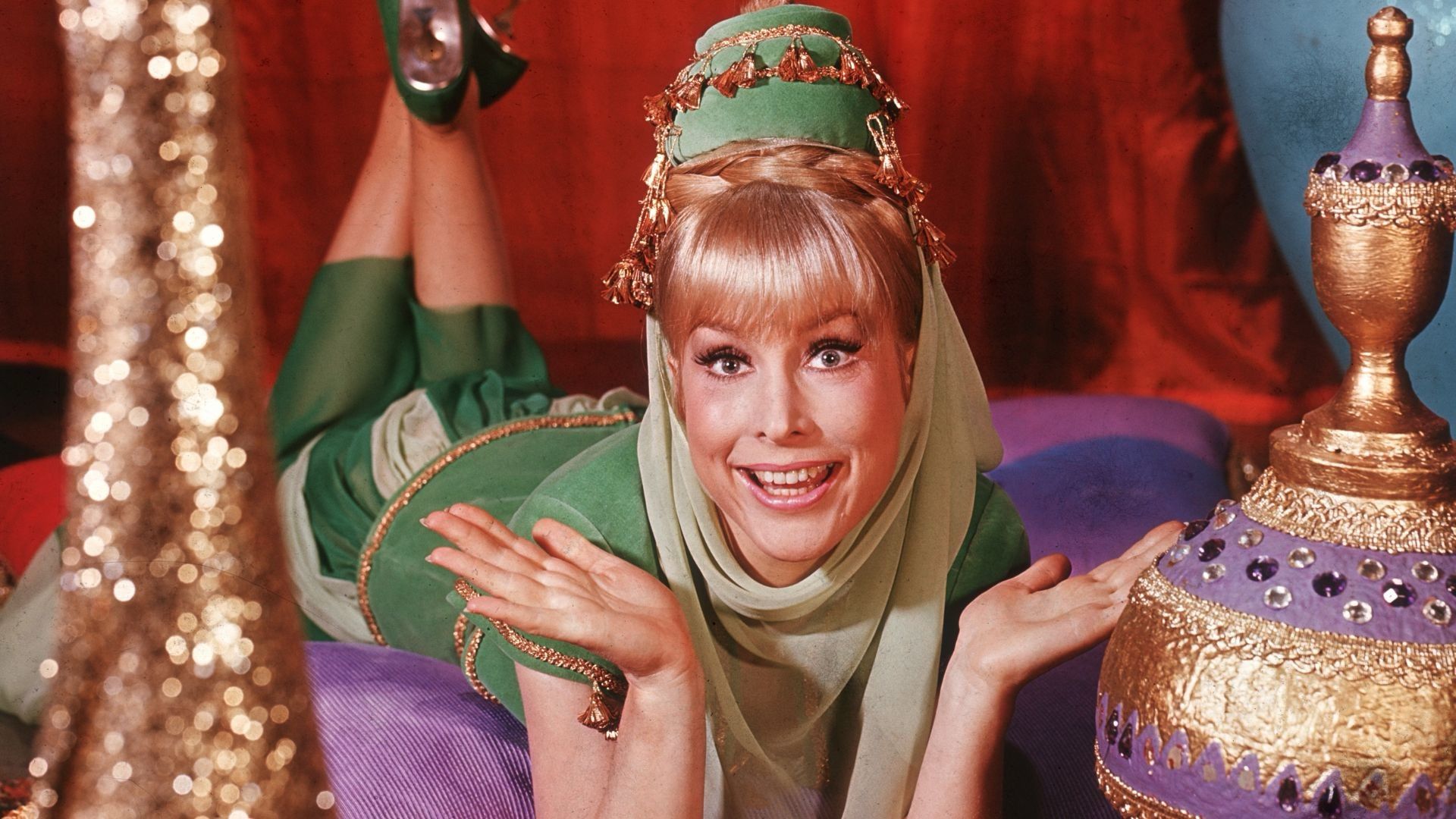 1920x1080 Barbara Eden, Stunned in Playful Easter Pic