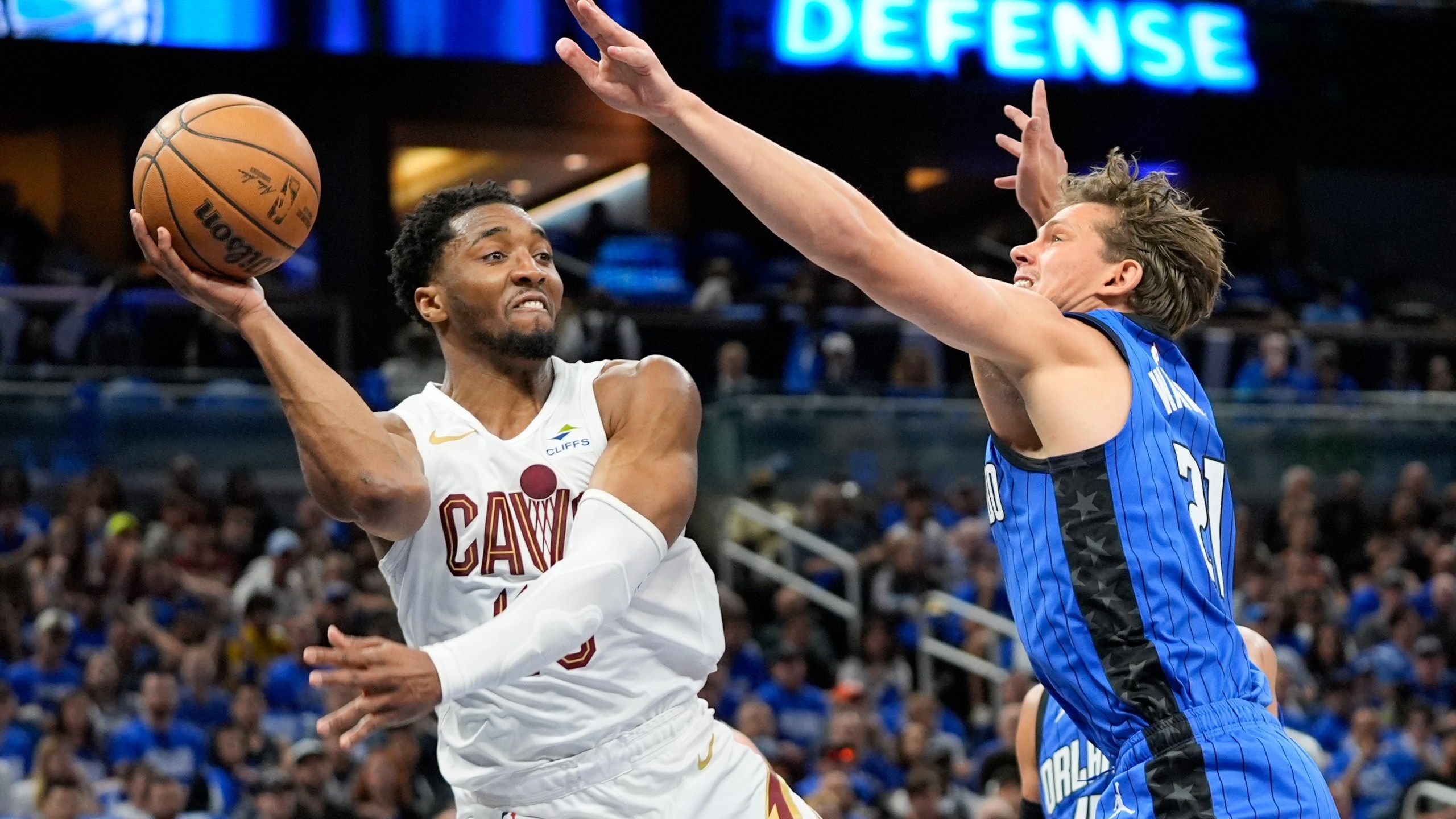 2560x1440 Franz Wagner Scores Leads Magic To Second Straight Rout Of Cavaliers To Tie Series At 2 2. NBC4 WCMH TV
