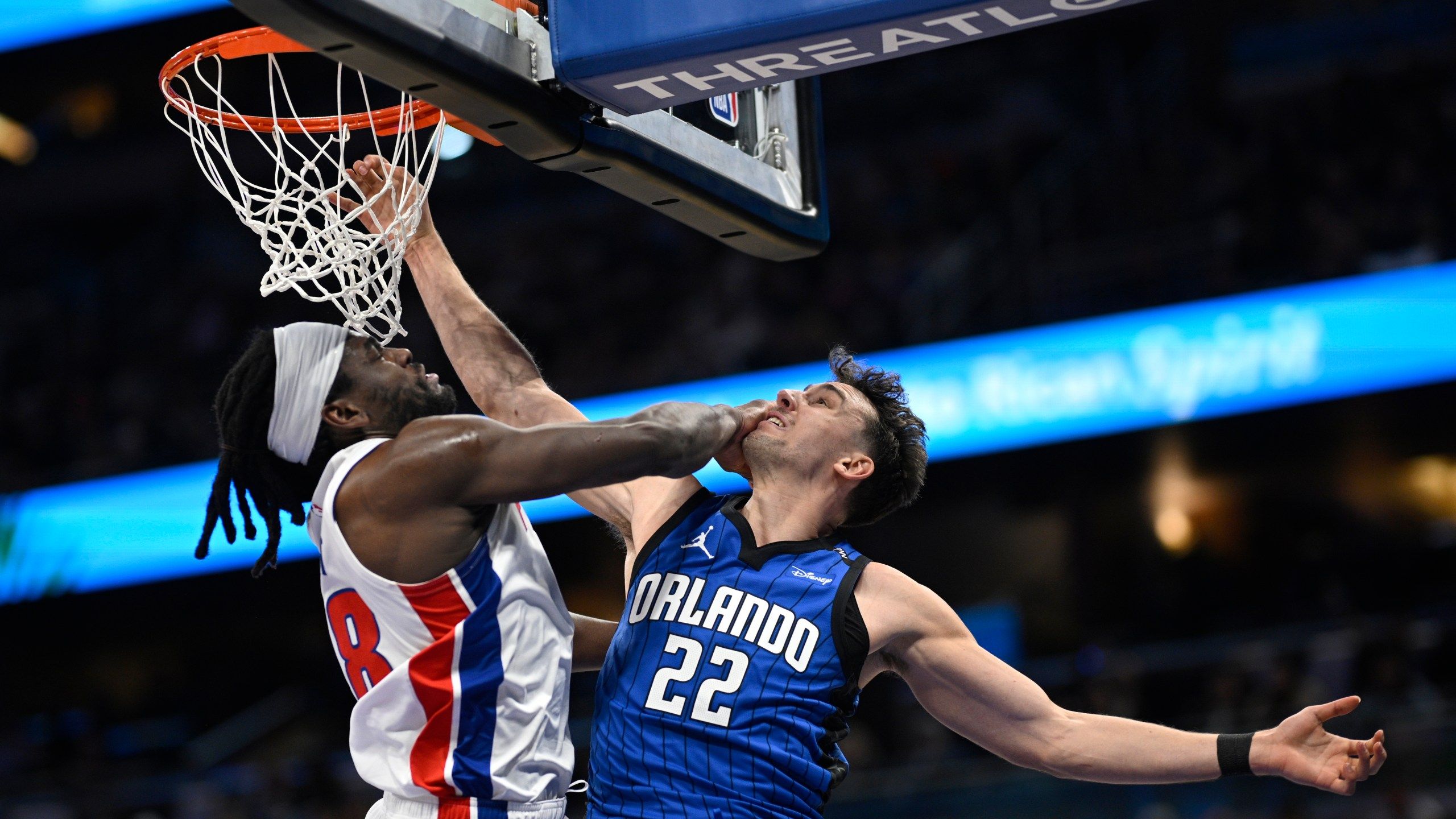2560x1440 Wagner, Banchero Score 32 Points Each In Magic's 121 113 Win Over Pistons
