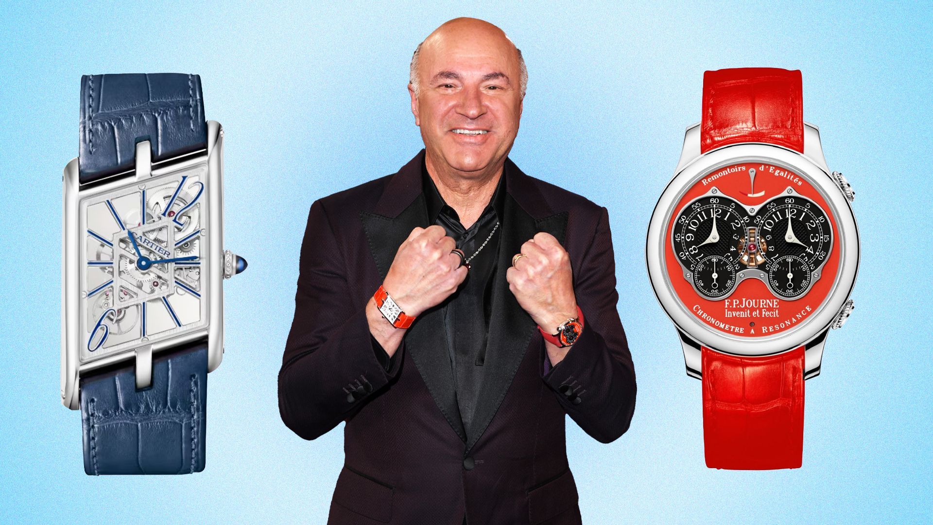 1920x1080 Kevin O'Leary brought four (yes, four) watches to the Golden Globes
