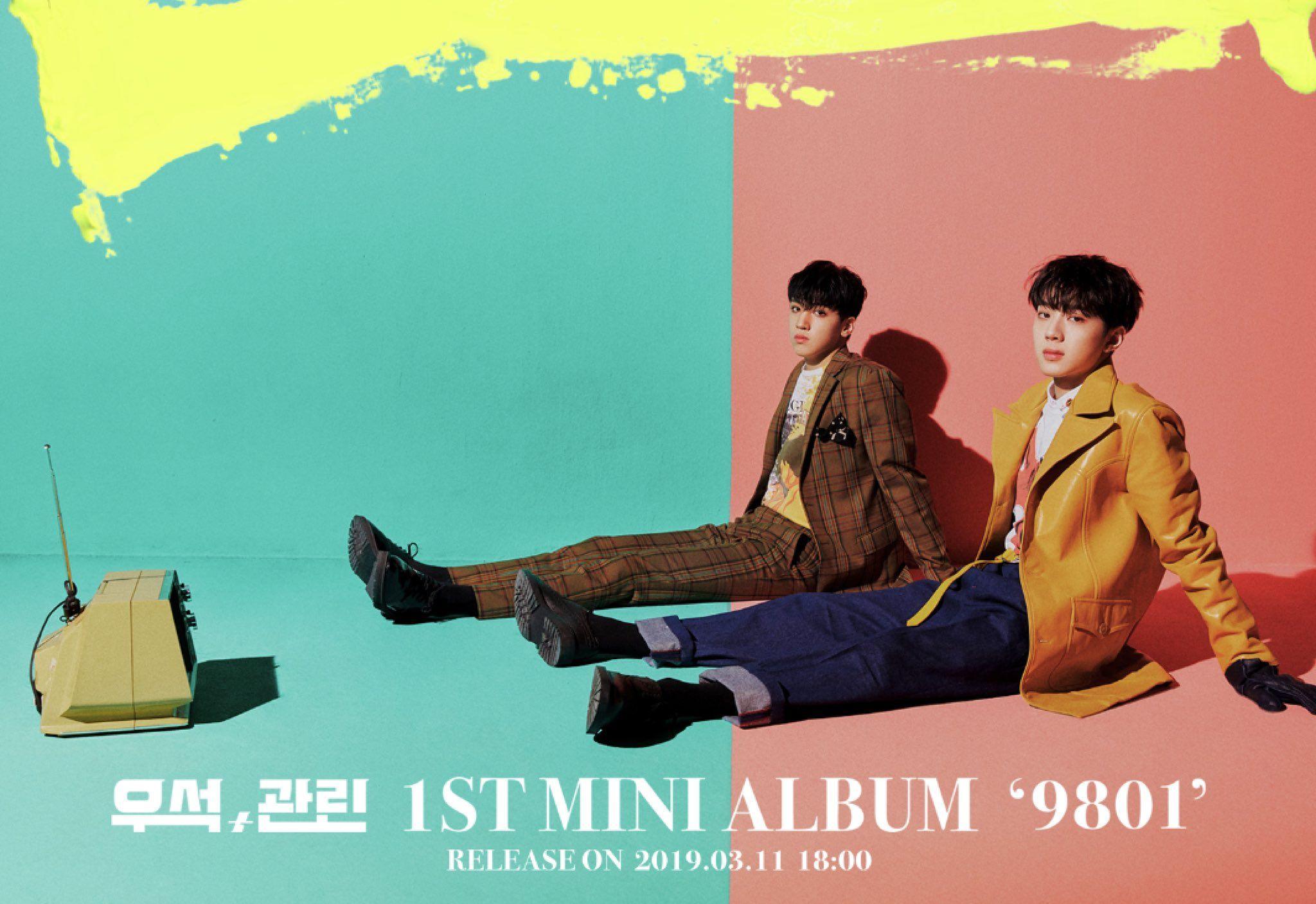 2048x1407 Lai Kuanlin and Pentagon's Wooseok drop teasers for their upcoming