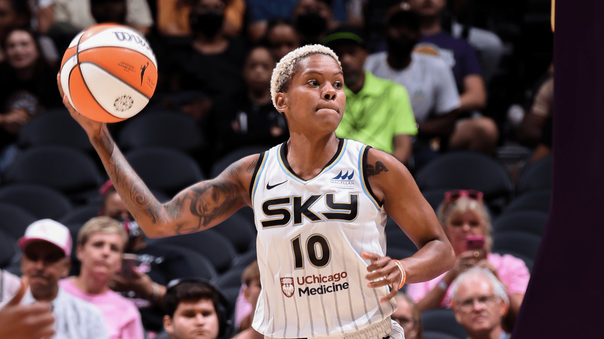 1920x1080 Courtney Williams earns WNBA Eastern Conference Player of the Week award. Chicago Sky News