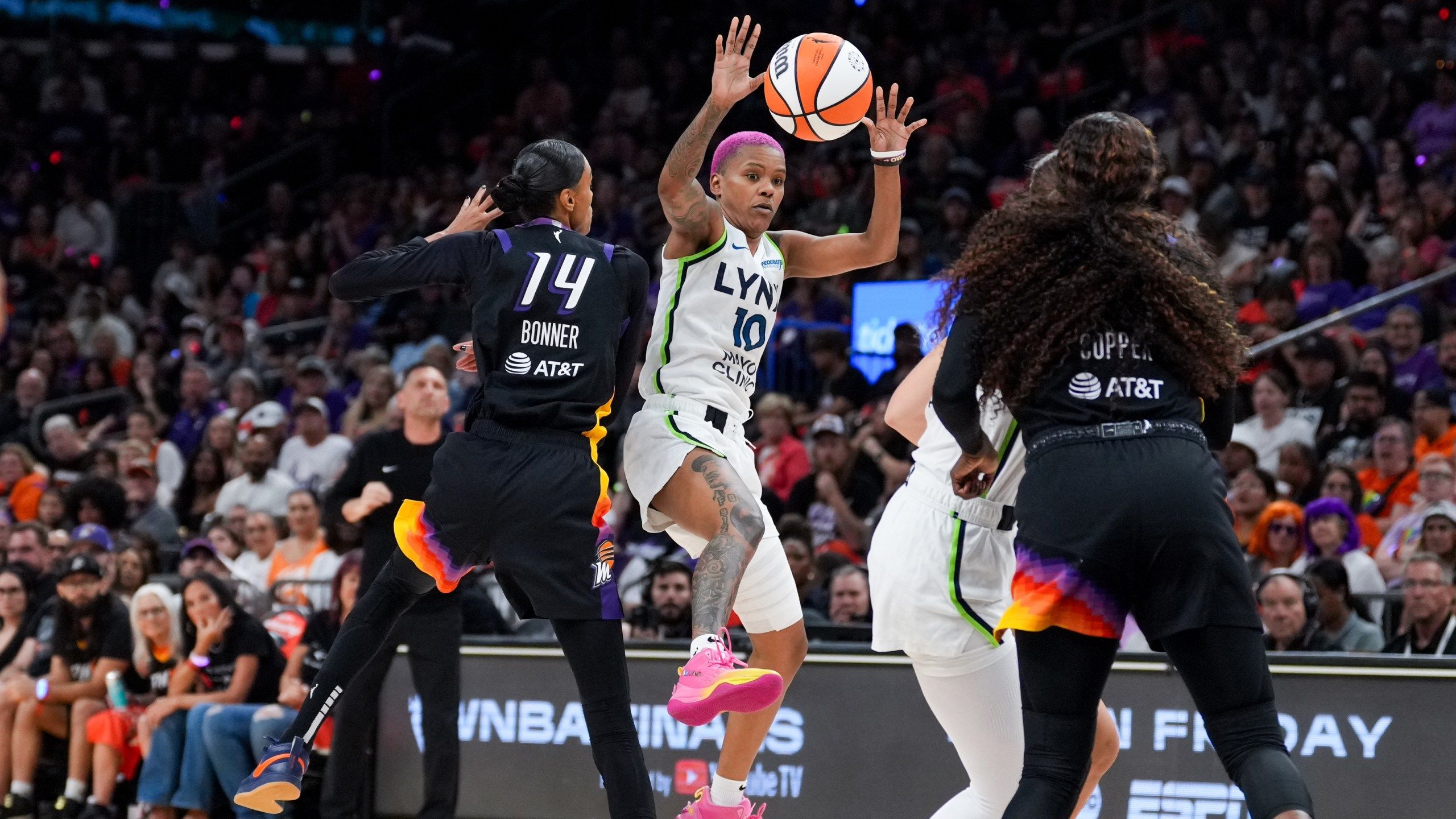 2560x1440 Mercury Overcome 13 Point Deficit In 4th Quarter, Beat Lynx 86 81 To Advance To WNBA Finals. WJHL. Tri Cities News & Weather