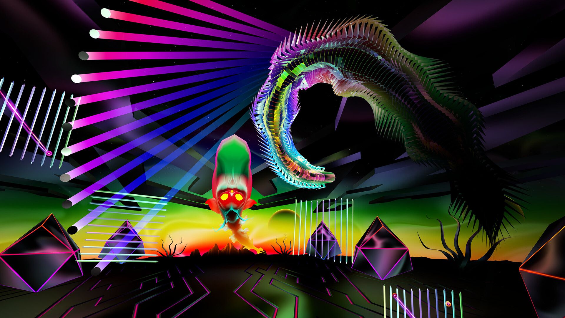 1920x1080 Thumper, One Of The Best Rhythm Games We've Ever Played, Has A Follow Up And You Can Try The Demo Immediately