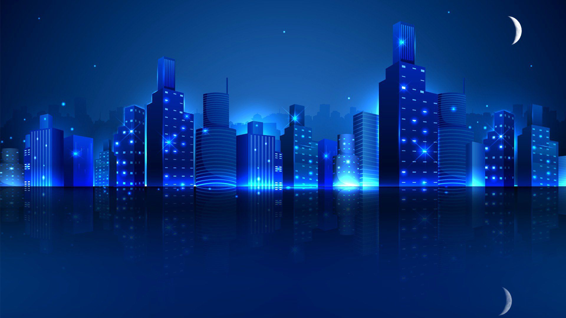 1920x1080 Neon Midnight Metropolis City Wallpaperx1080