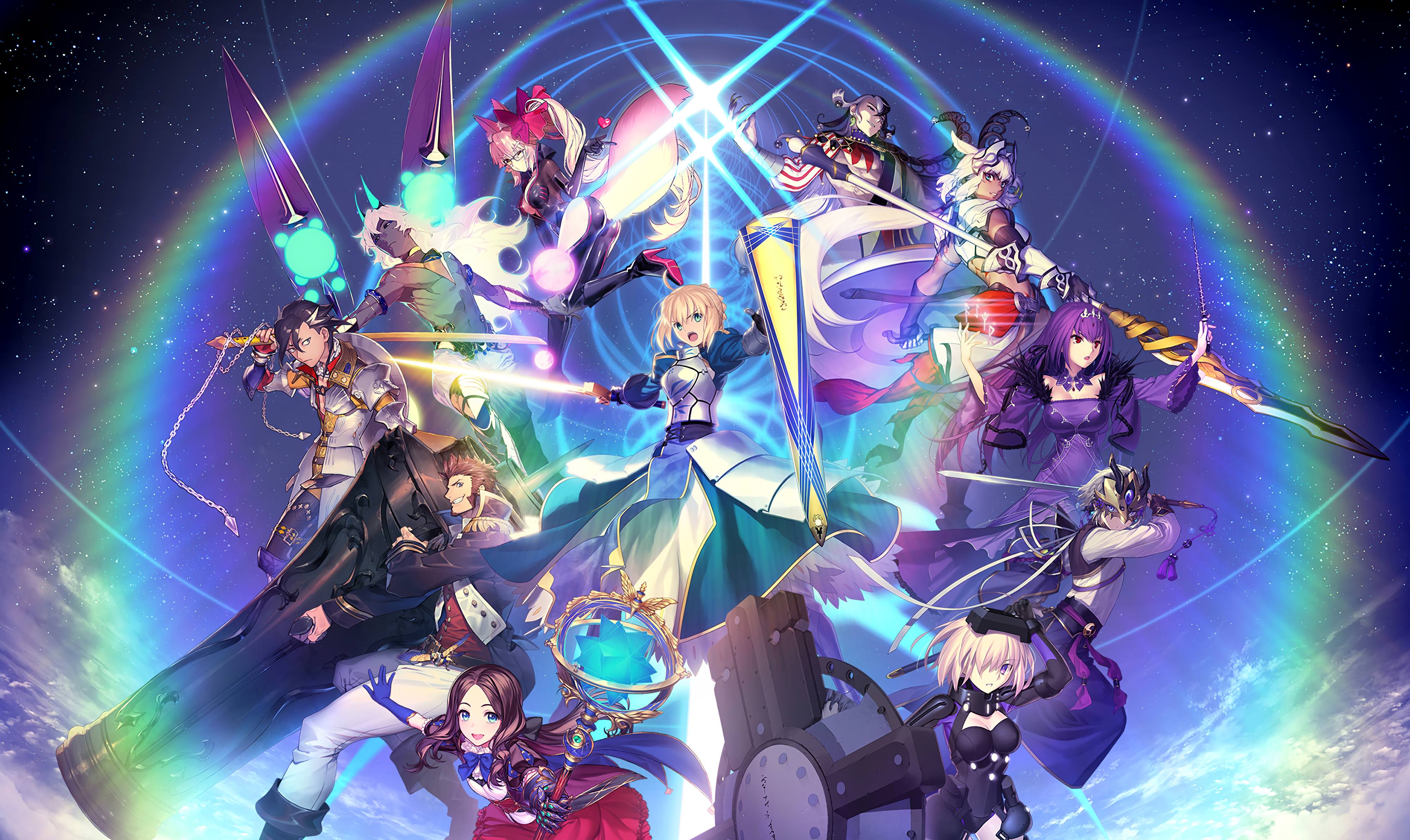 4000x2384 Fate Grand Order (Type Moon Background Image)