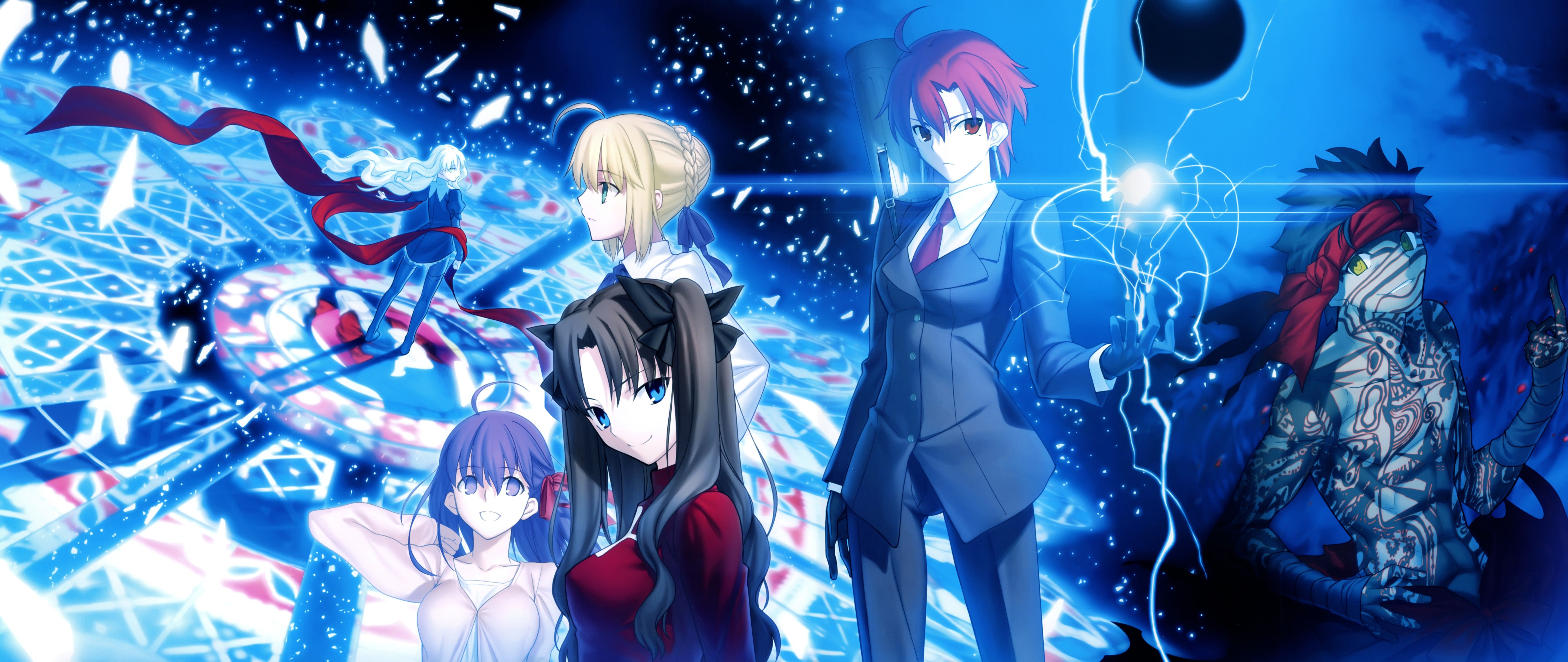 8230x3478 Type Moon, Fate Series, Saber Wallpaper HD / Desktop and Mobile Background