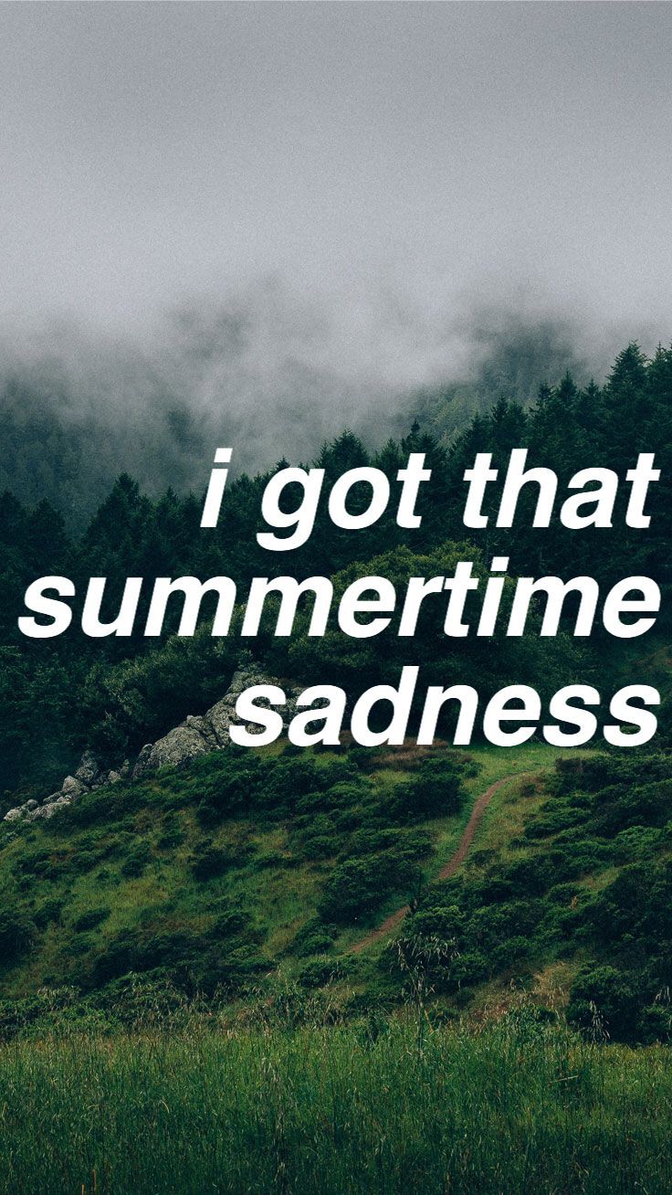 736x1308 Summertime Sadness Wallpaper