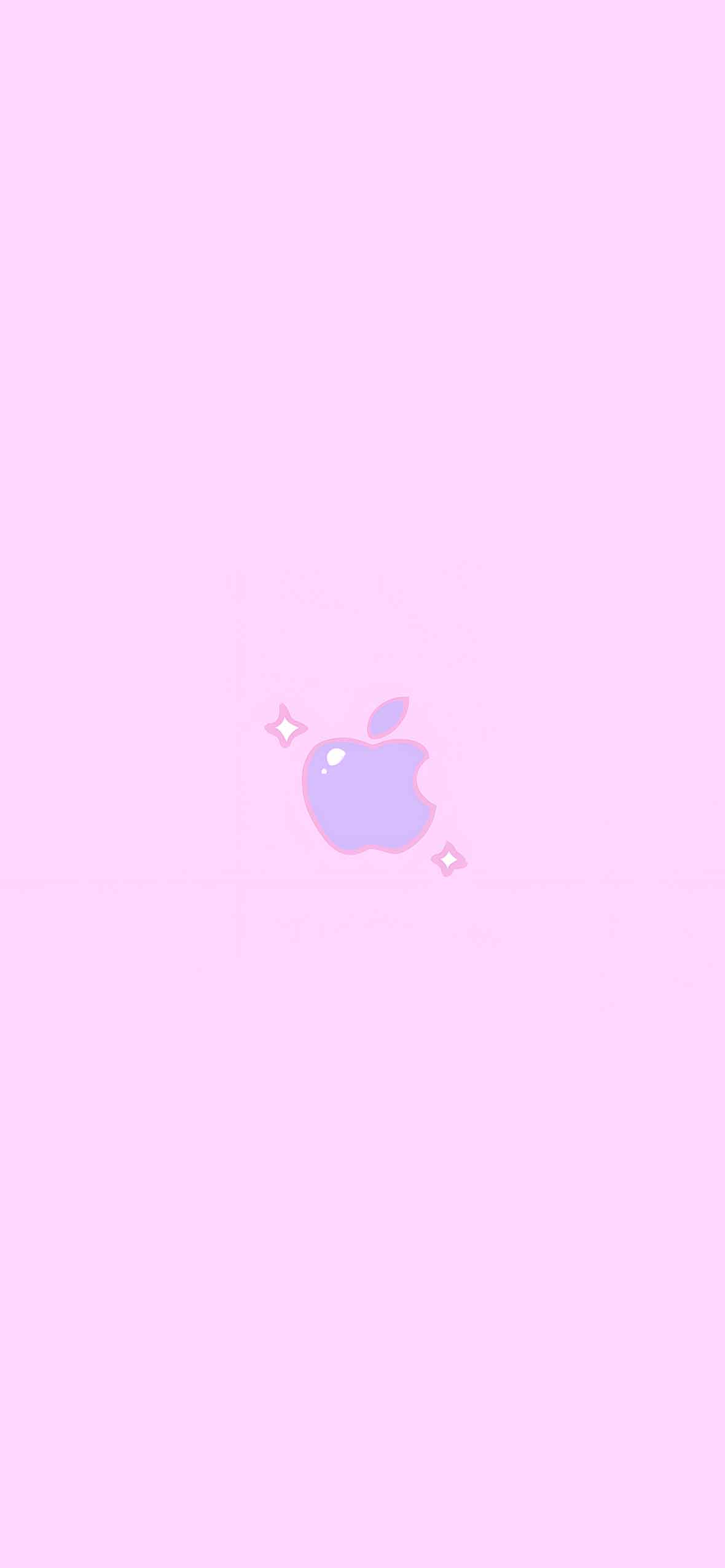 1180x2554 Apple Pastel Aesthetic Pink Wallpaper Wallpaper HD
