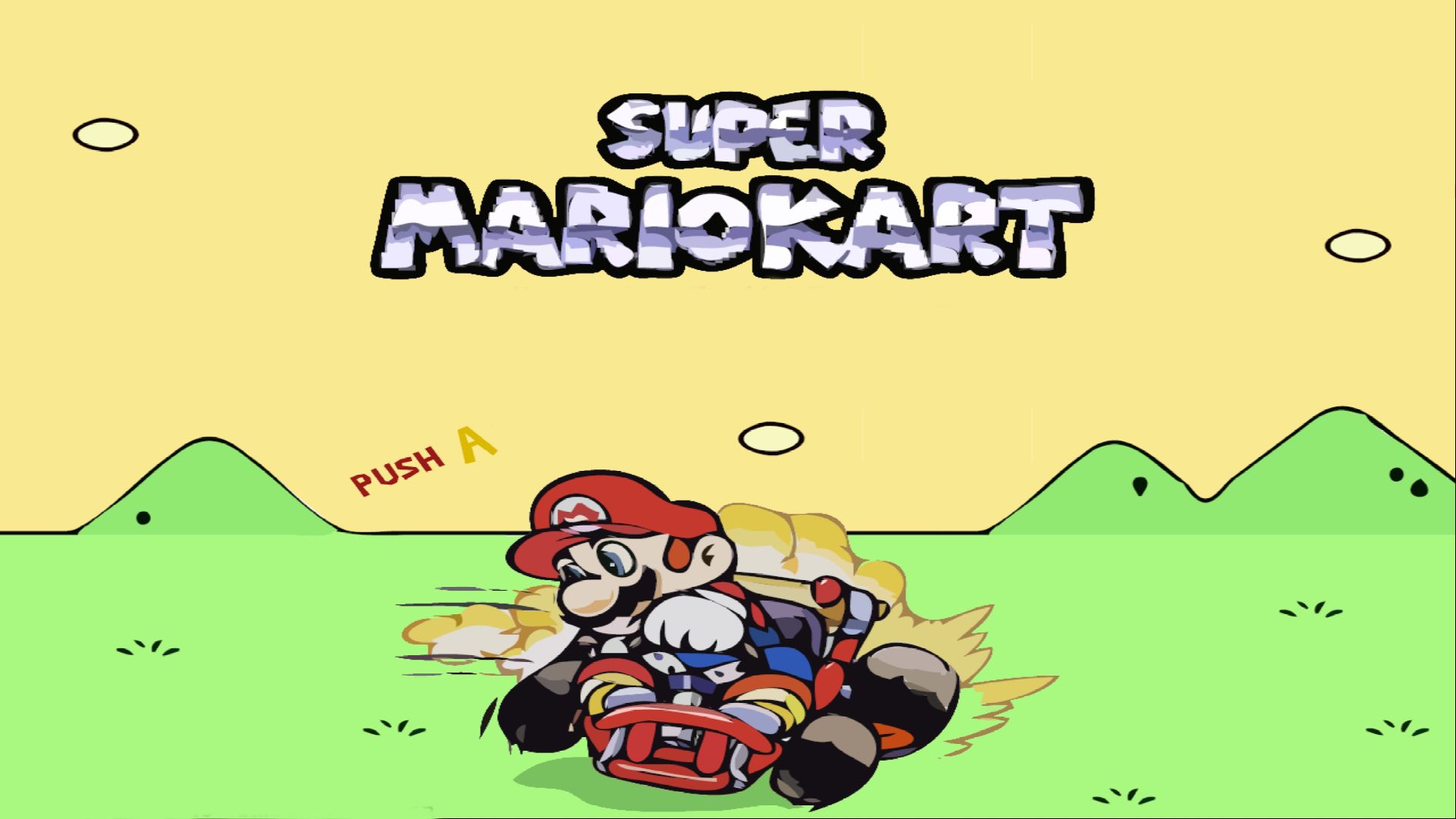 1920x1080 Wallpaper Super Mario Kart Super Nes Super Mario Kart Wallpaper