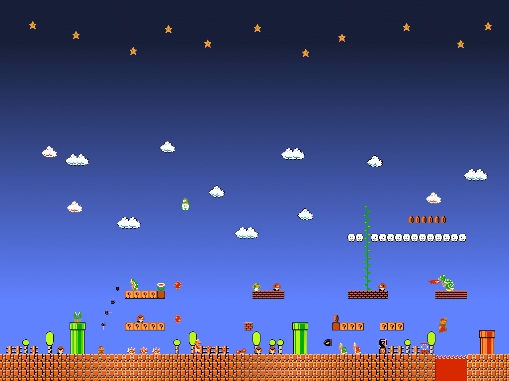 1024x768 Wallpaper Super Mario Nintendo Nes Phone Wallpaper: Super Mario, Video Game, Super Mario Bros