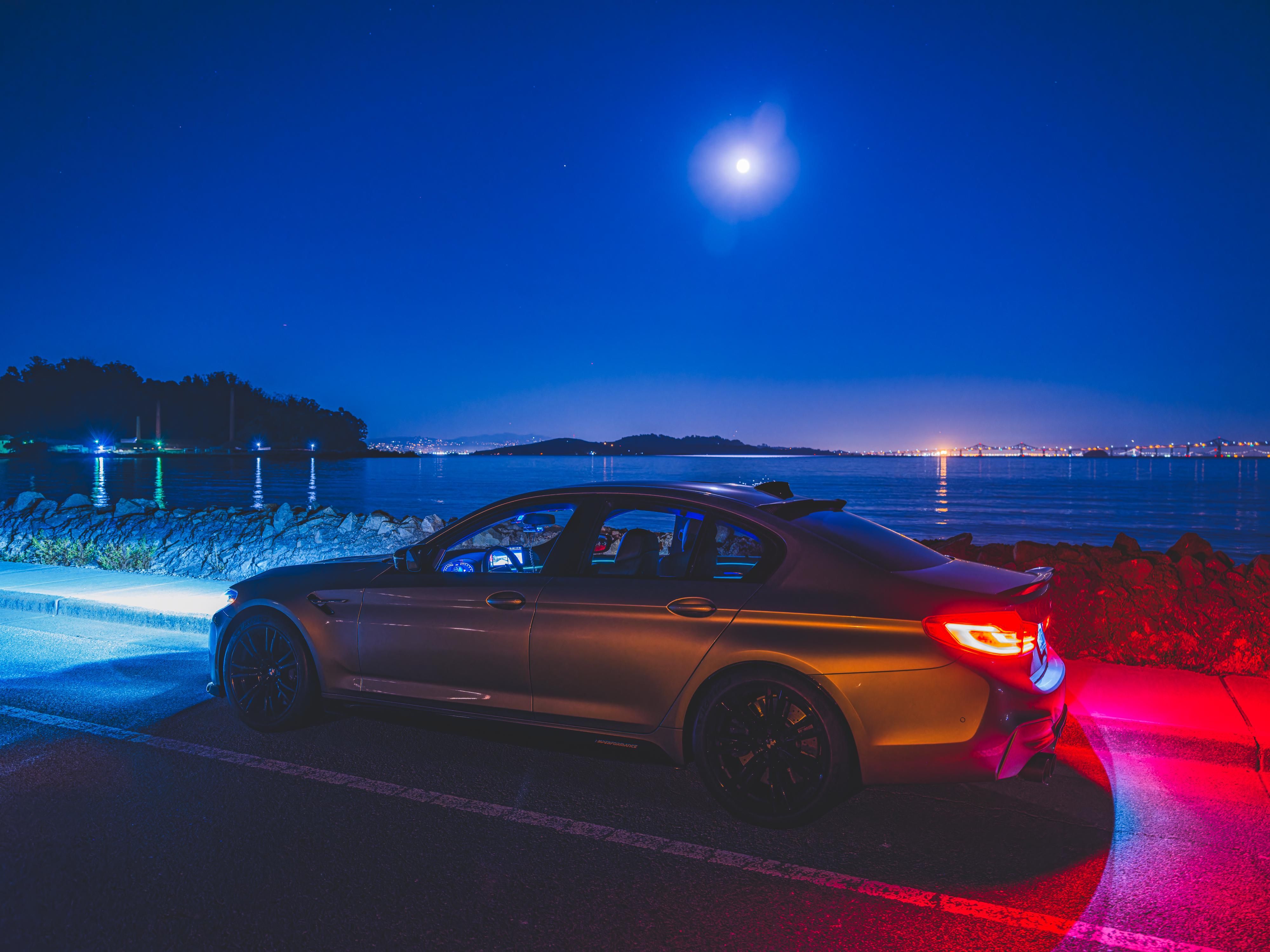 4000x3000 M5 F90 Drives & Night Vibes, Under a Blue Moon SF BAY AREA