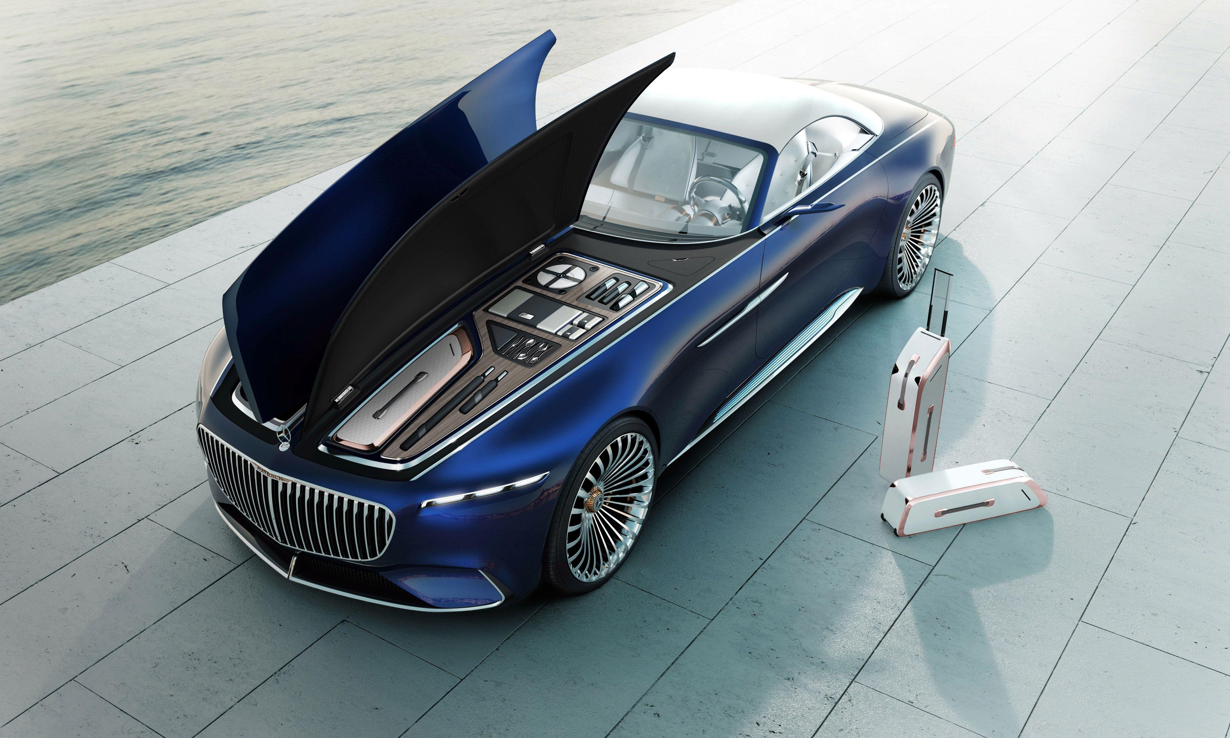 4096x2458 Mercedes Maybach 6 Cabriolet HD Cars, 4k Wallpaper, Image