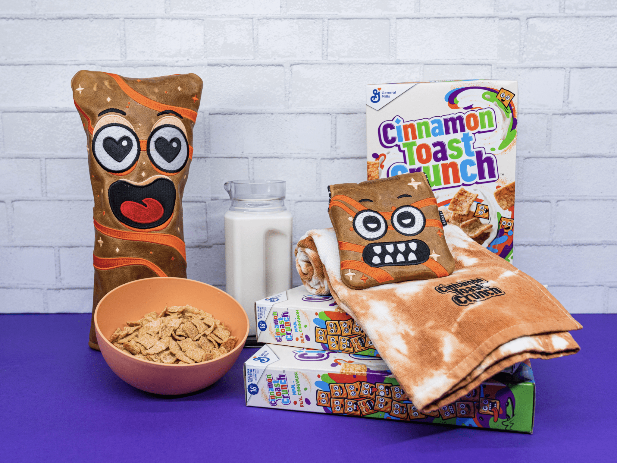 2048x1536 Collin Morikawa's love of cereal inspires 'Cinnamoji' head covers and other golf gear