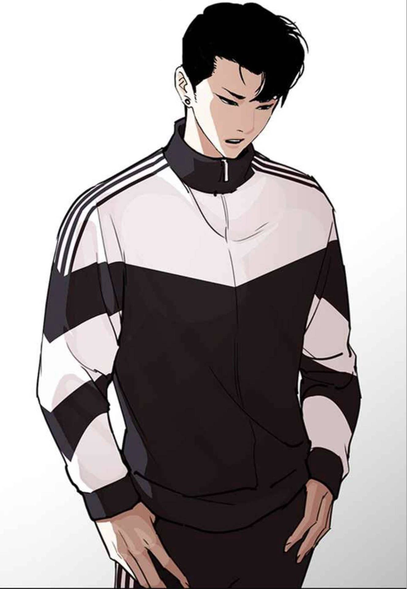 1329x1920 Download Lookism Boxer Zack Lee Wallpaper