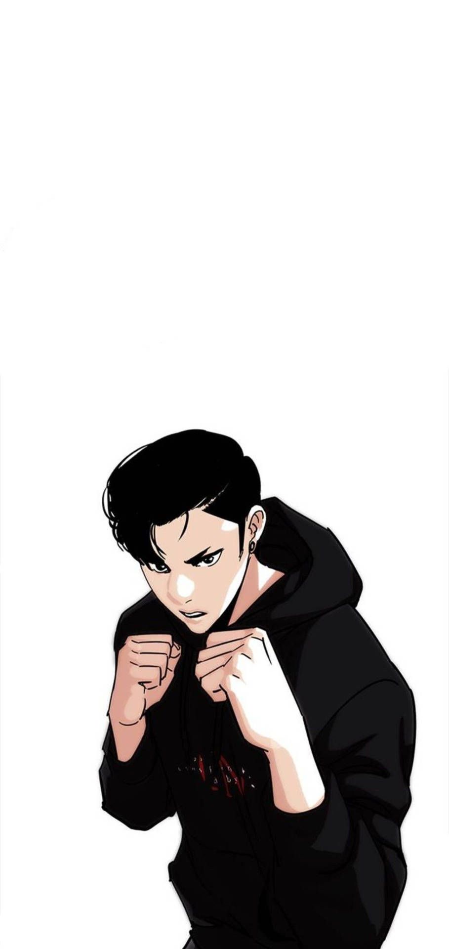 909x1920 Download Lookism Zack Fist Wallpaper