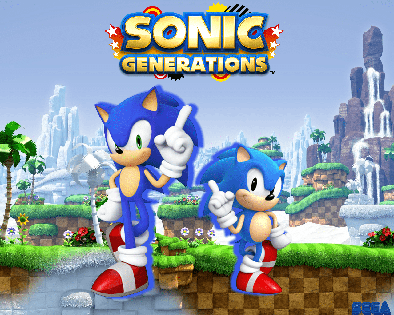 Sonic Generations Wallpaper  Download to your mobile from PHONEKY