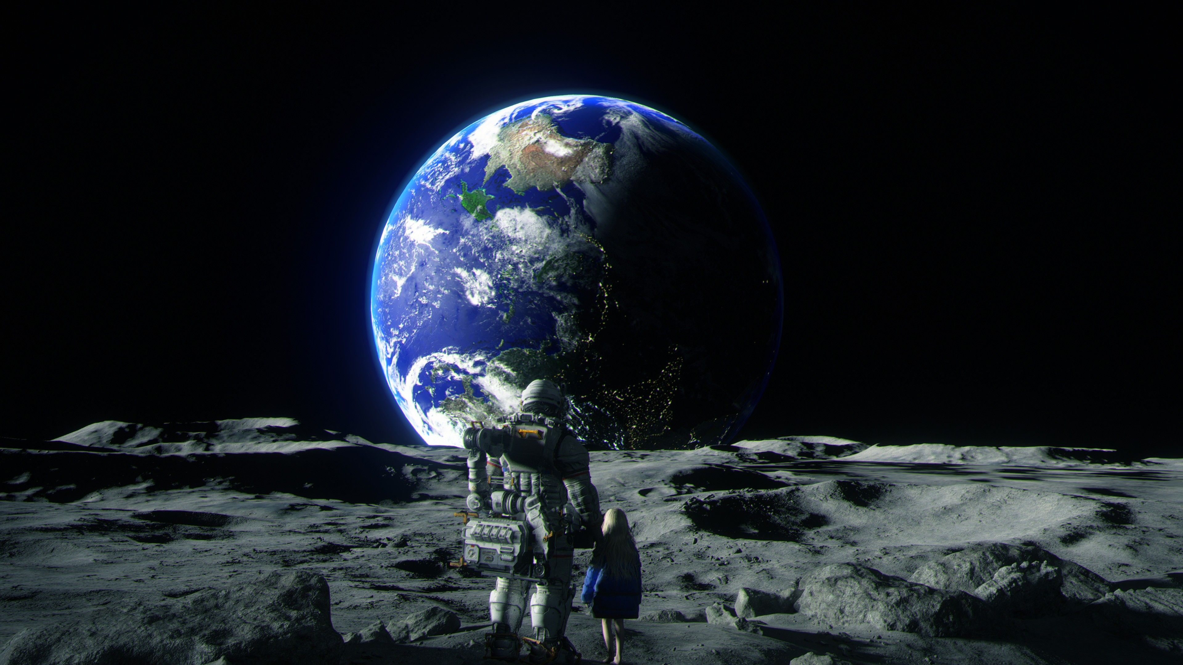 3840x2160 Pragmata 4K HD Wallpaper