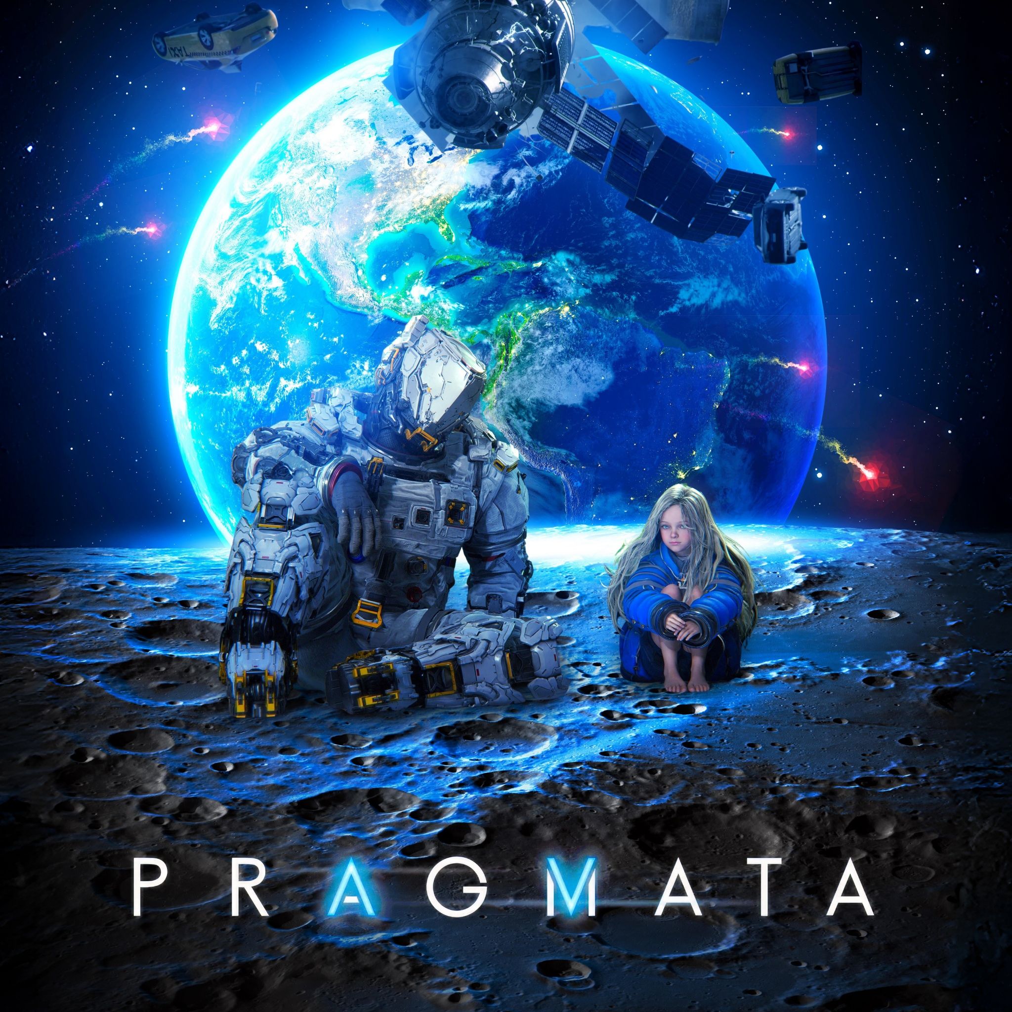 2048x2048 Pragmata Wallpaper 4K, 8K, Diana , Hugh , 2026 Games
