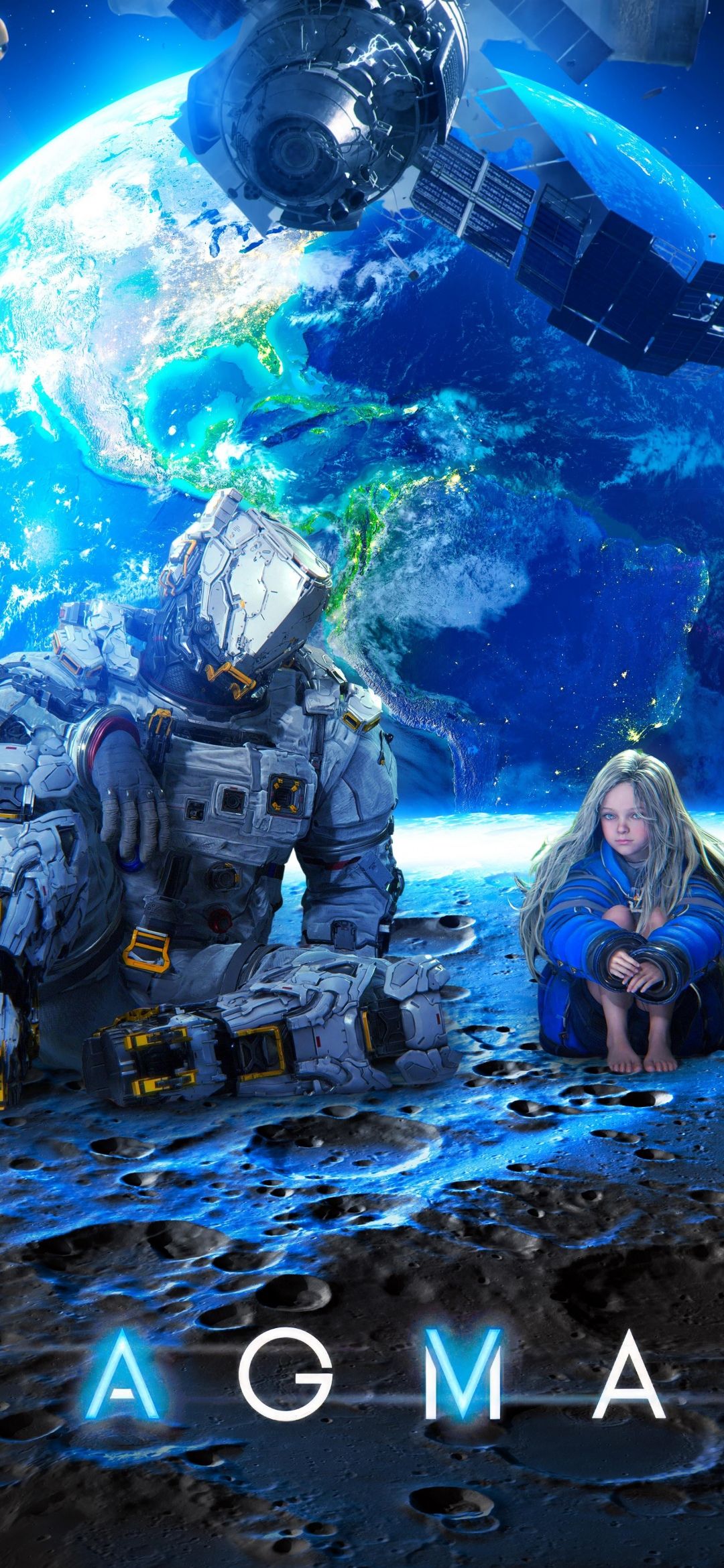 1080x2340 Pragmata Wallpaper 4K, 8K, Diana , Hugh , 2026 Games