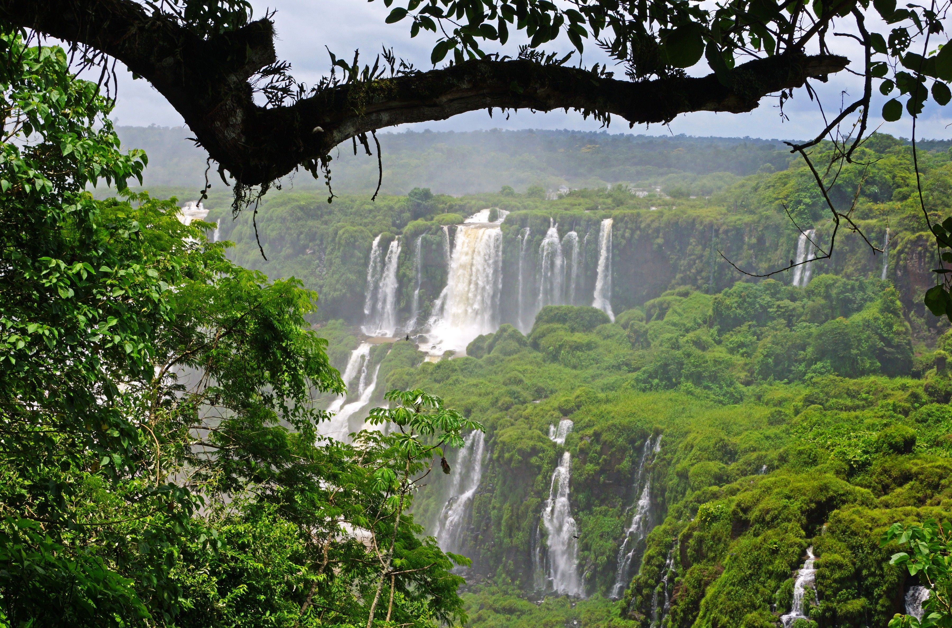 3600x2375 Iguazu Falls: A Stunning HD Wallpaper of Brazil's Natural Beautyx2375