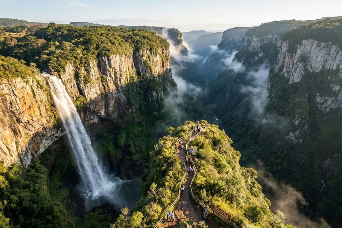 1200x800 The Most Surreal Place in Southern Brazil: Giant Canyons, Invisible Waterfalls from Above, and Abyssal Trails in Aparados da Serra Between Rio Grande do Sul and Santa Catarina Click Oil