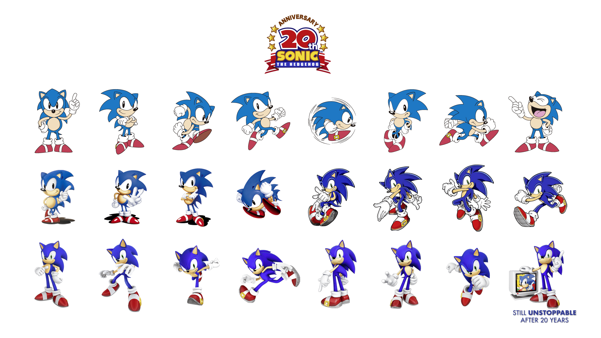 Retro Sonic Wallpaper