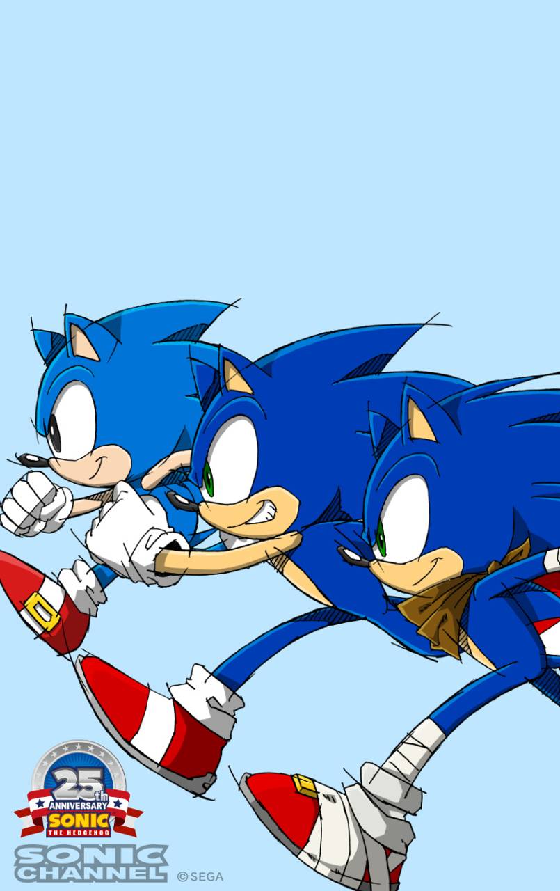 805x1280 Sonic Generations wallpaper