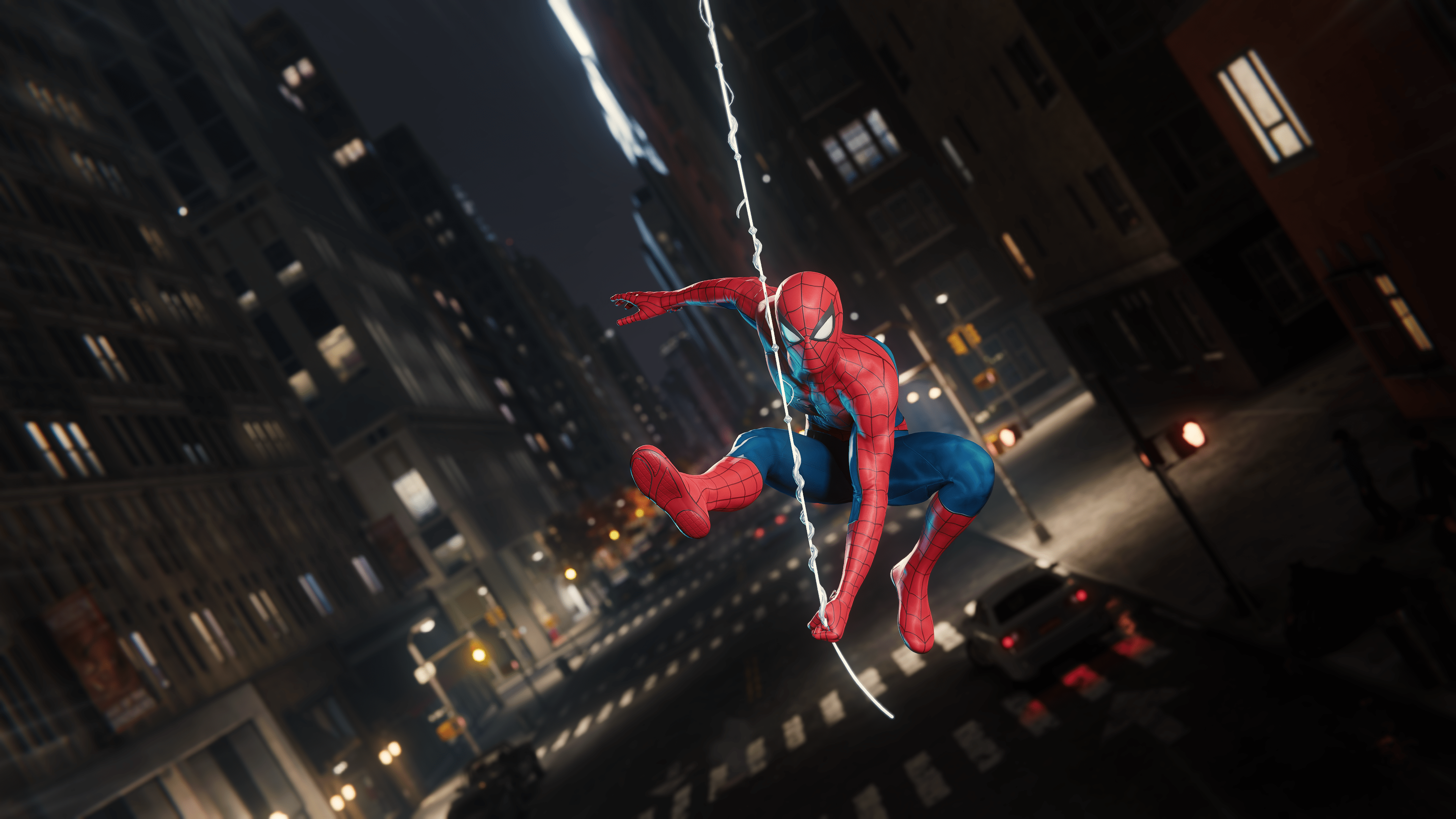 3840x2160 Spider Man Remastered Night By Weaselbeex2160