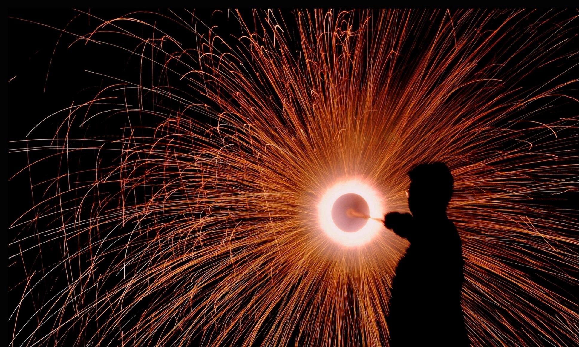 1938x1163 Diwali Crackers in Indian Festival Wallpaper