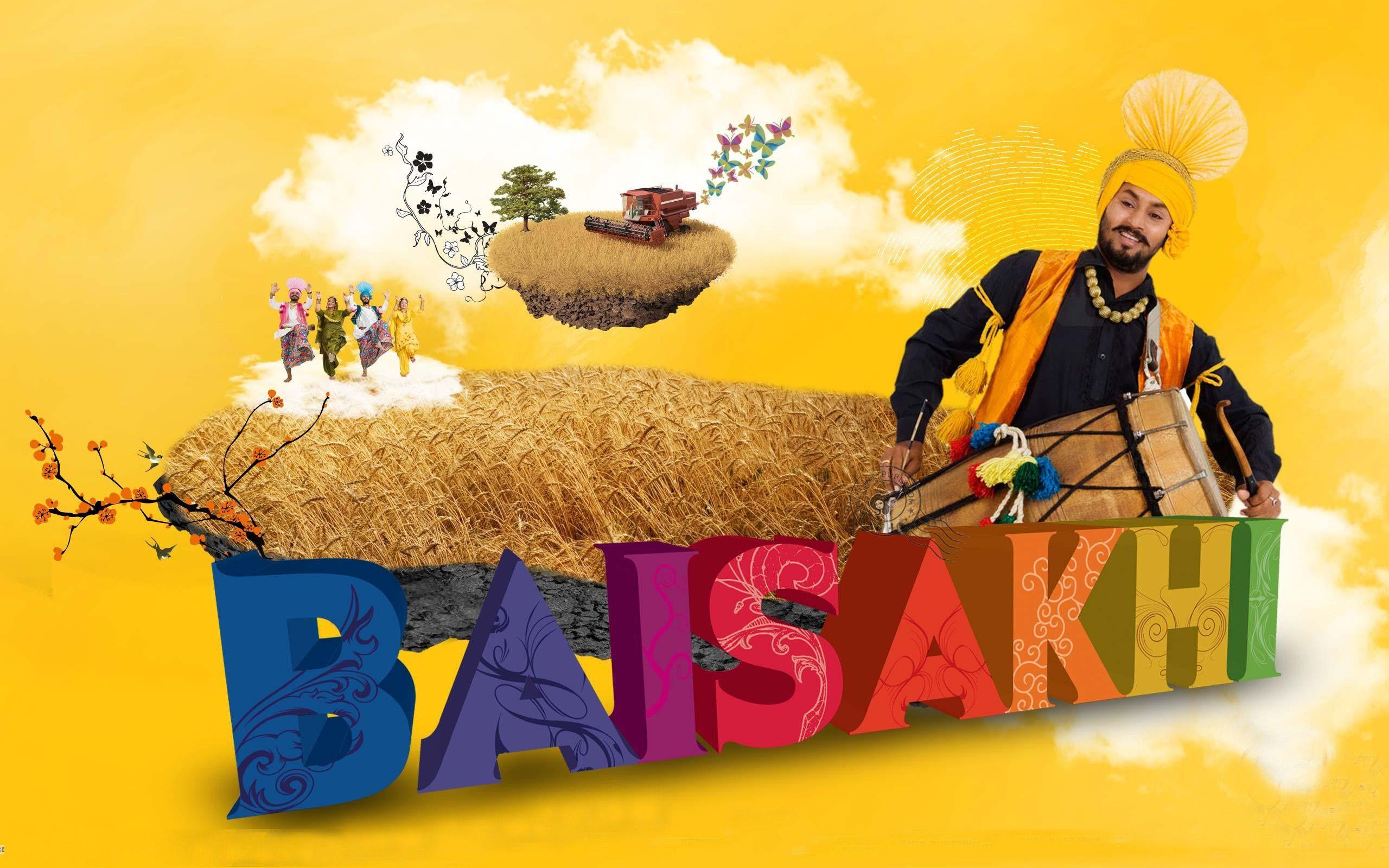 2560x1600 Baisakhi, Wishes, Indian Festival, Festival, Happy Baisakhi