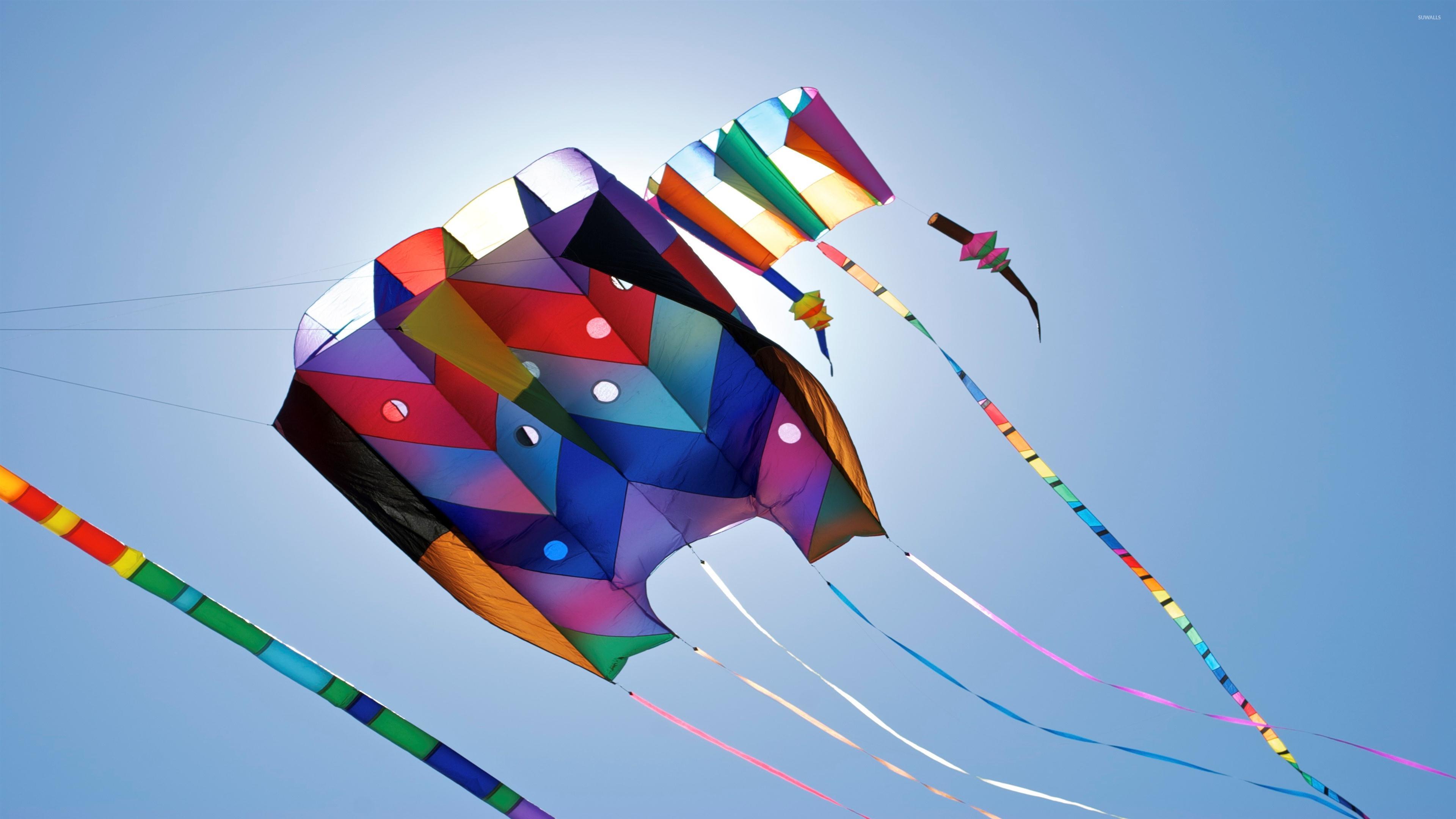 3840x2160 Kites at Makar Sankranti wallpaper wallpaper