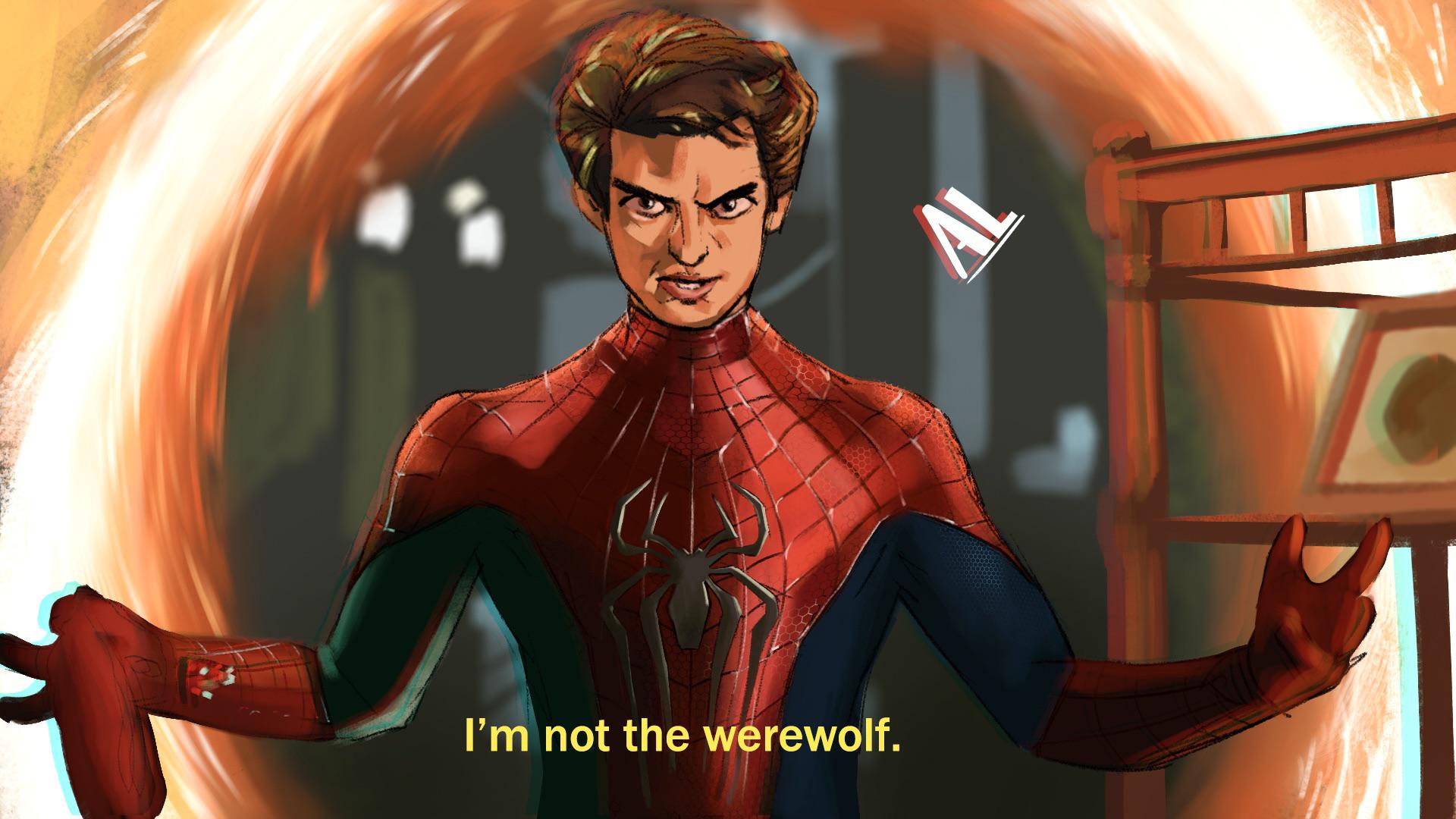 1920x1080 Andrew Garfield Spider Man Art (art By Me)