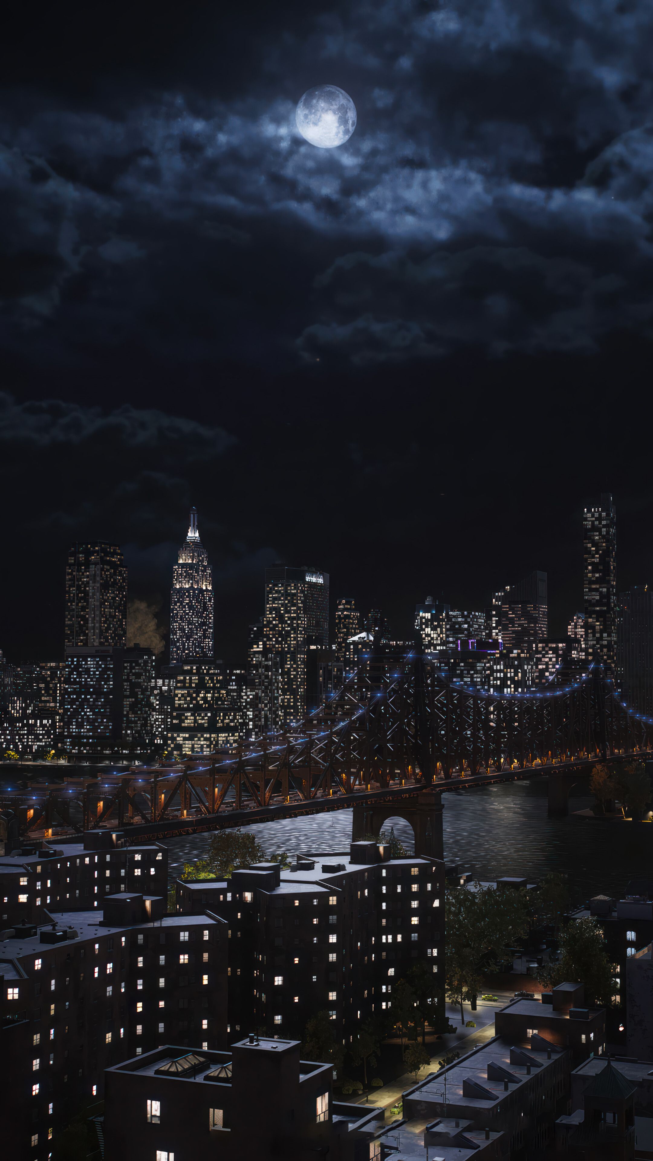 2160x3840 Marvel's Spider Man 2 Game City Scenery 4K Wallpaper IPhone HD Phone M