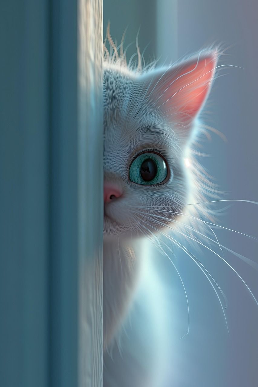 853x1280 Download Ai Generated Cats Animal. Royalty Free Stock Illustration Image